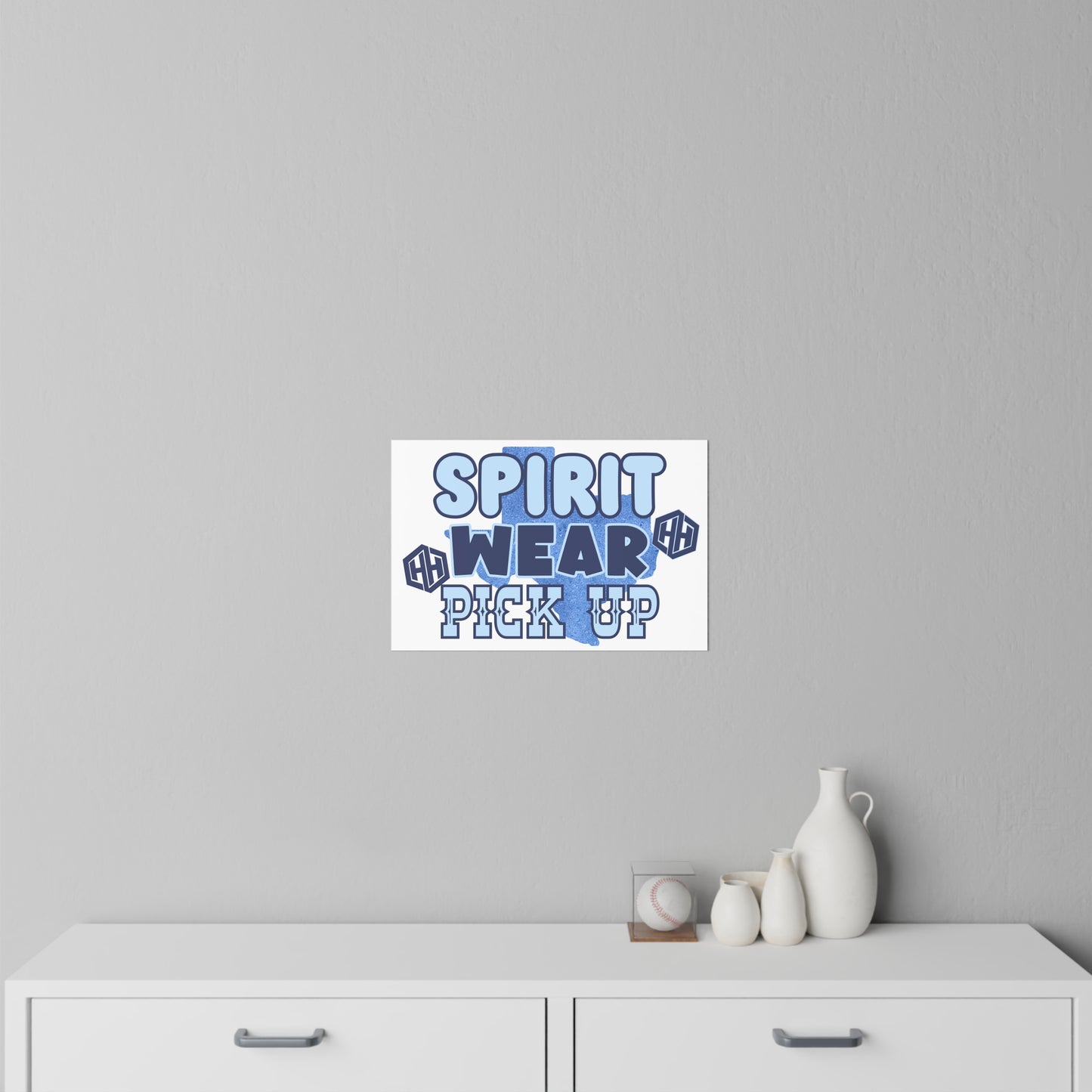 Spirit Wear Pick Up Wall Decals Hamm 18x12