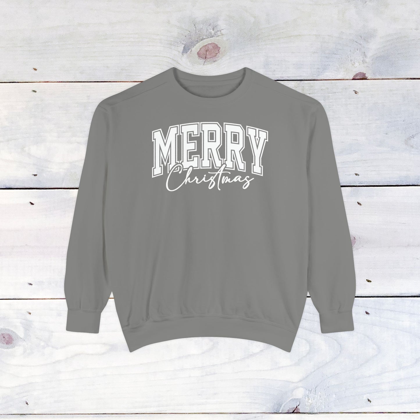 Merry Christmas Comfort Colors Sweater