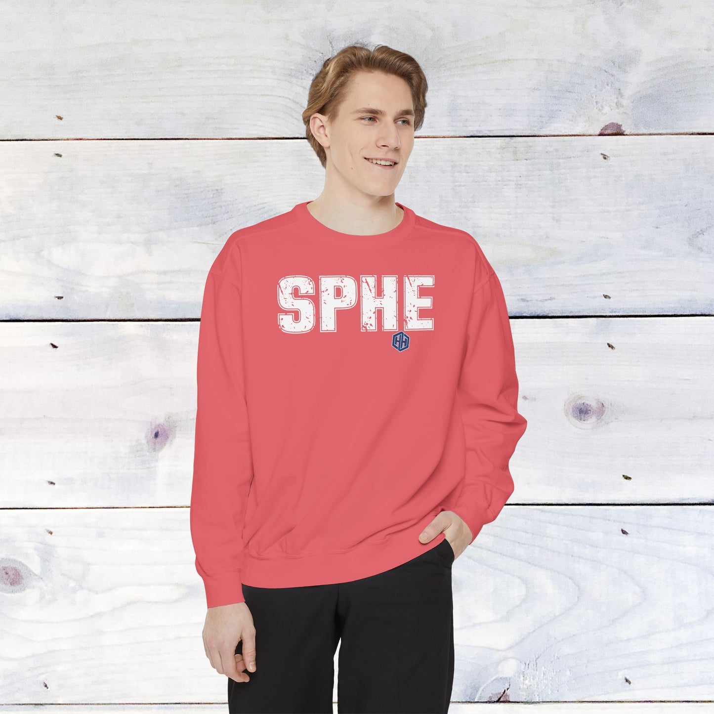 SPHE Deep in the Heart Back Comfort Colors Sweater