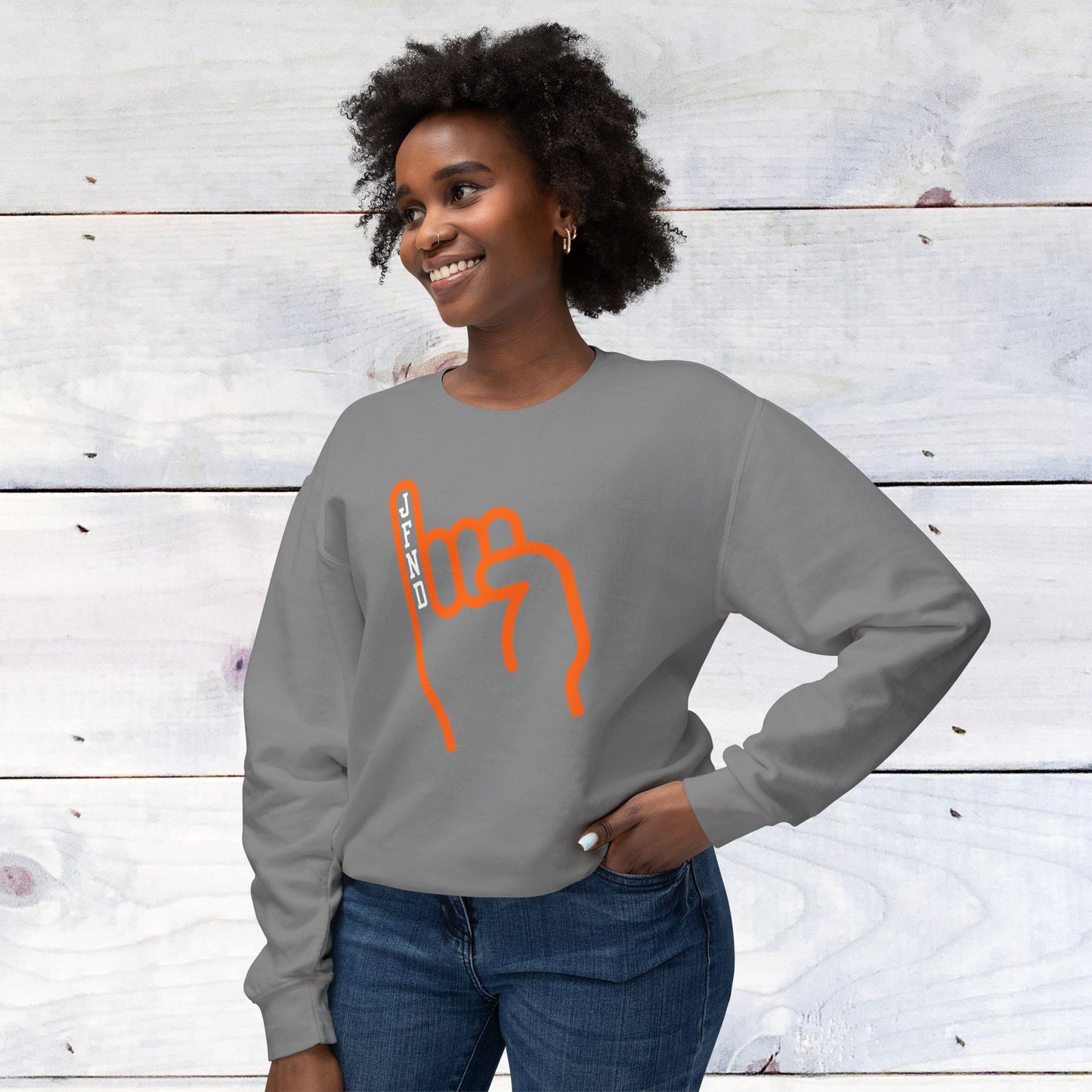 Stinger Up - JFND Sleeve Comfort Colors Sweater