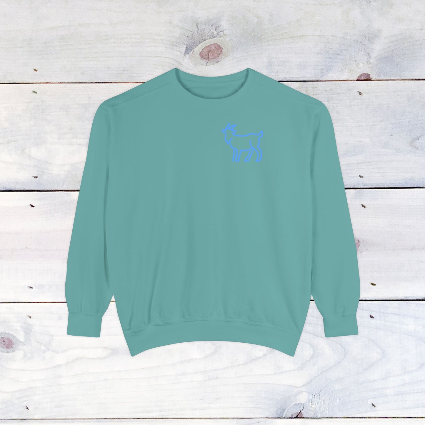 Custom Goats Comfort Color Sweatshirt