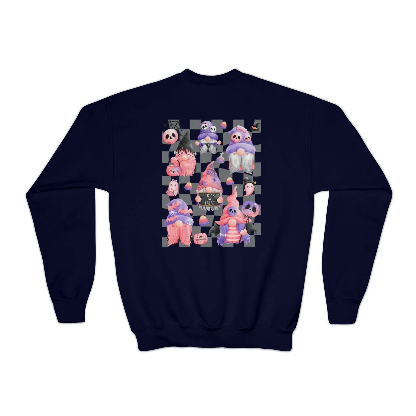 Girls Youth Halloween Gnome Sweater