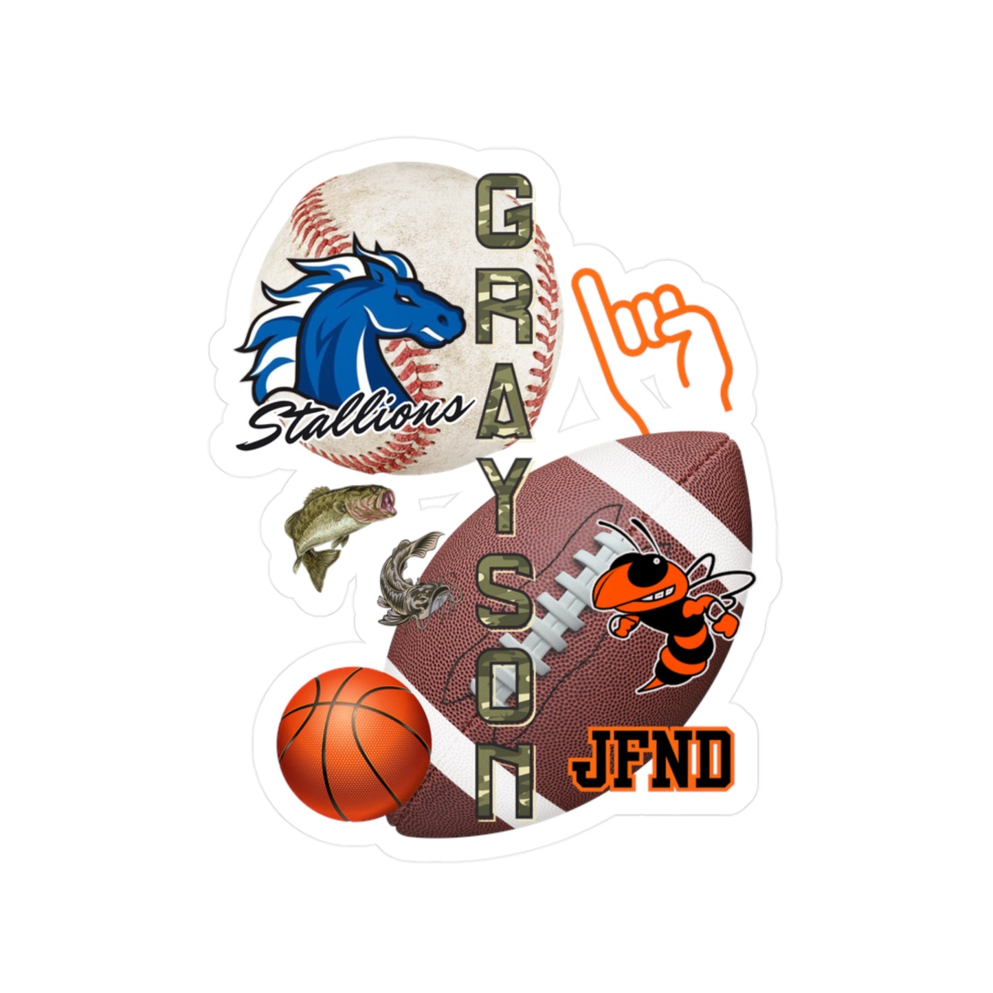 Grayson Custom Sticker