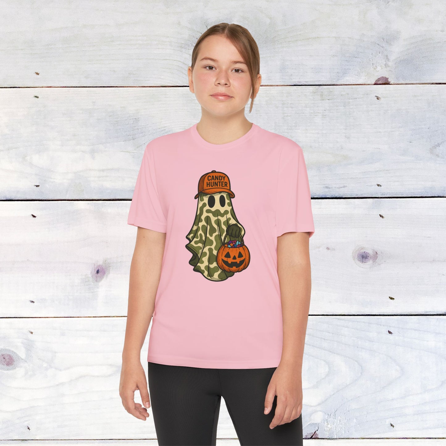 Candy Hunter Youth Sport-Tek Shirt
