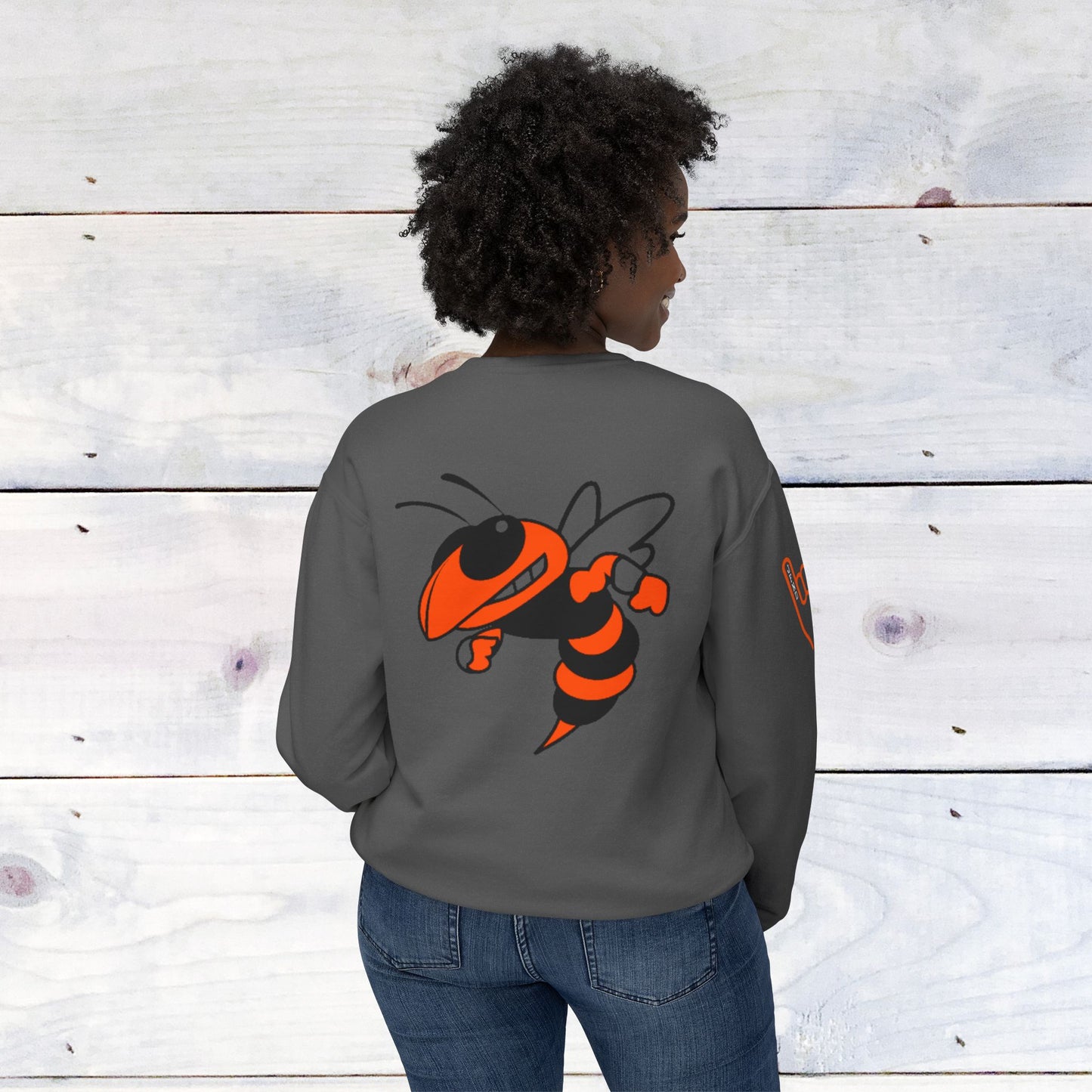 Rockwall Fun - JFND Sleeve Comfort Colors Sweater