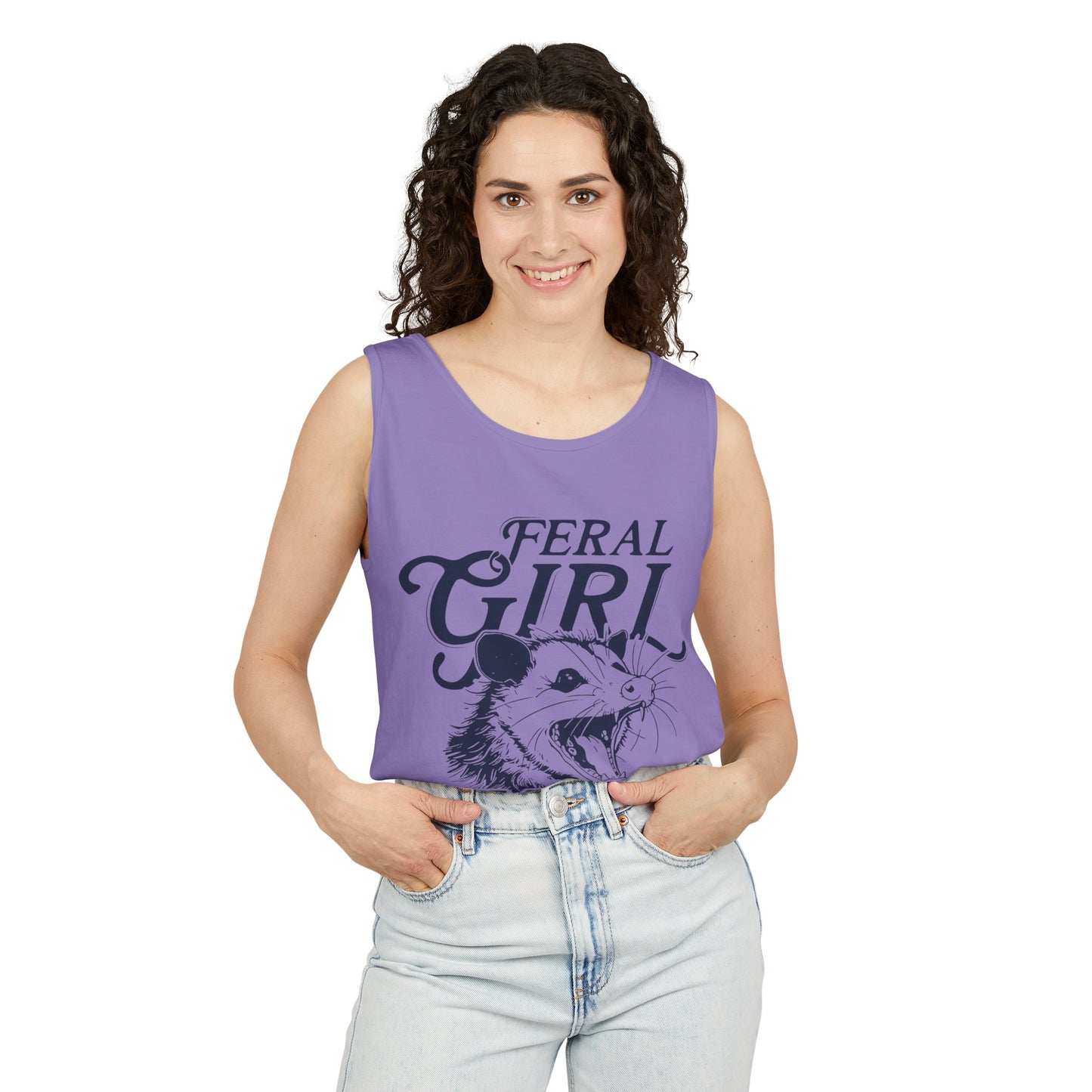 Feral Girl Summer Tank - Comfort Colors