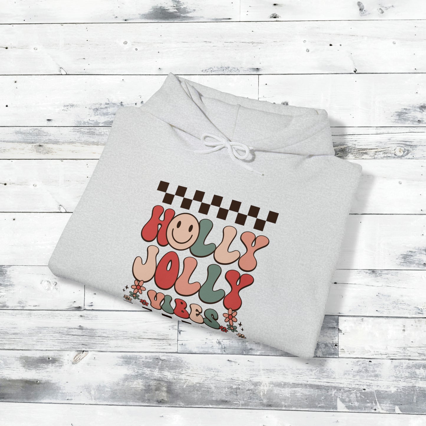 Holly Jolly Vibes Hoodie