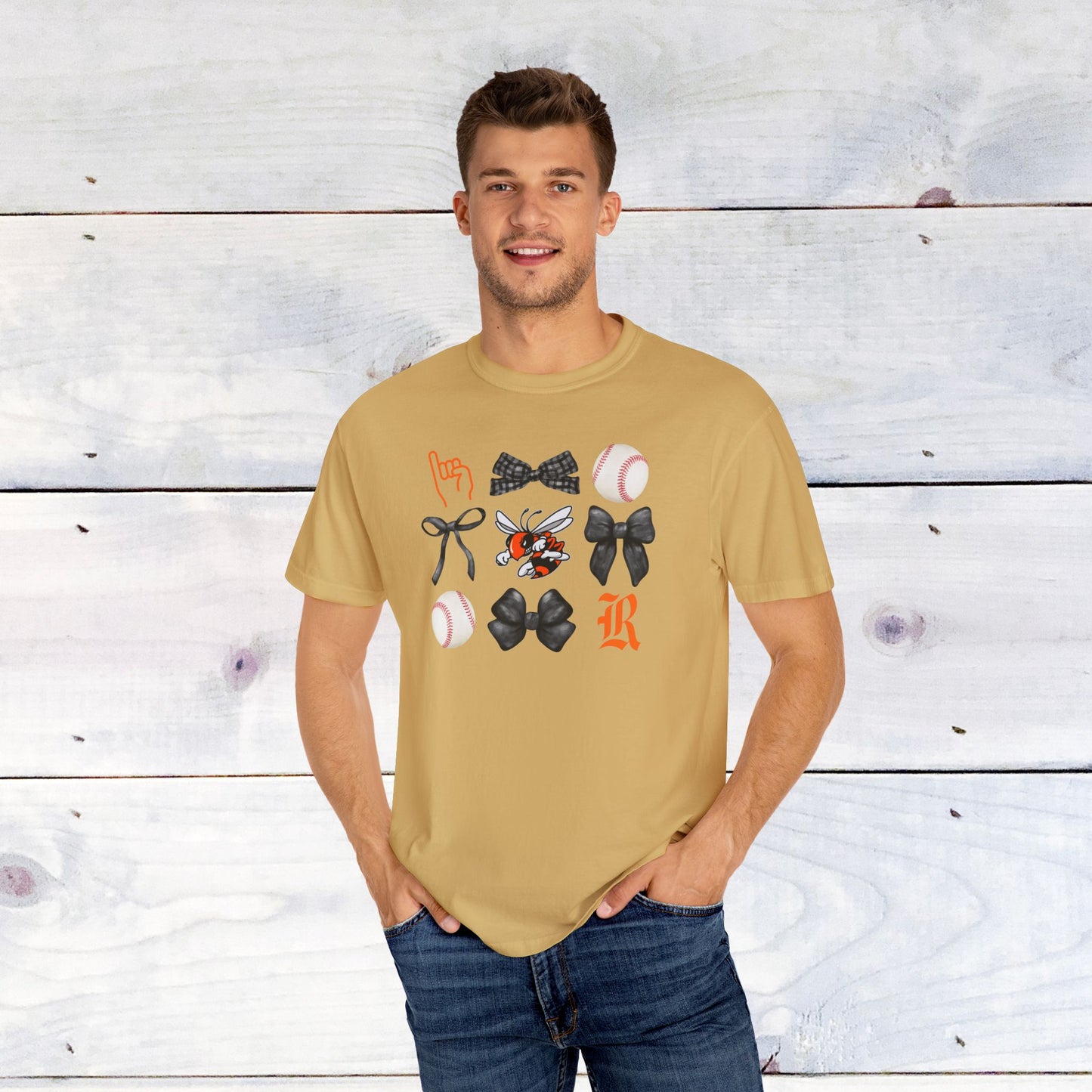 Rockwall Baseball Grid Comfort Colors T