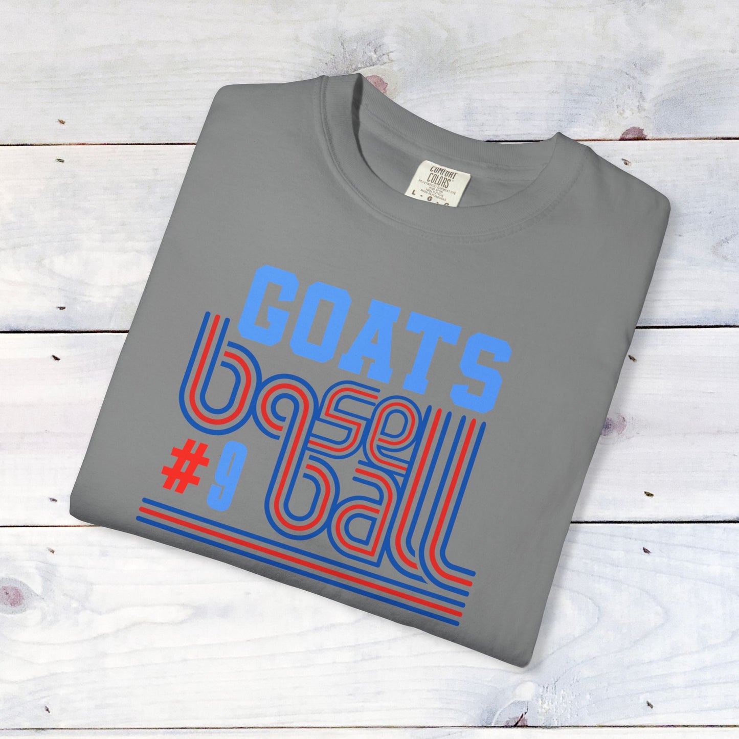 Goats Baseball Comfort Colors Unisex Shirt