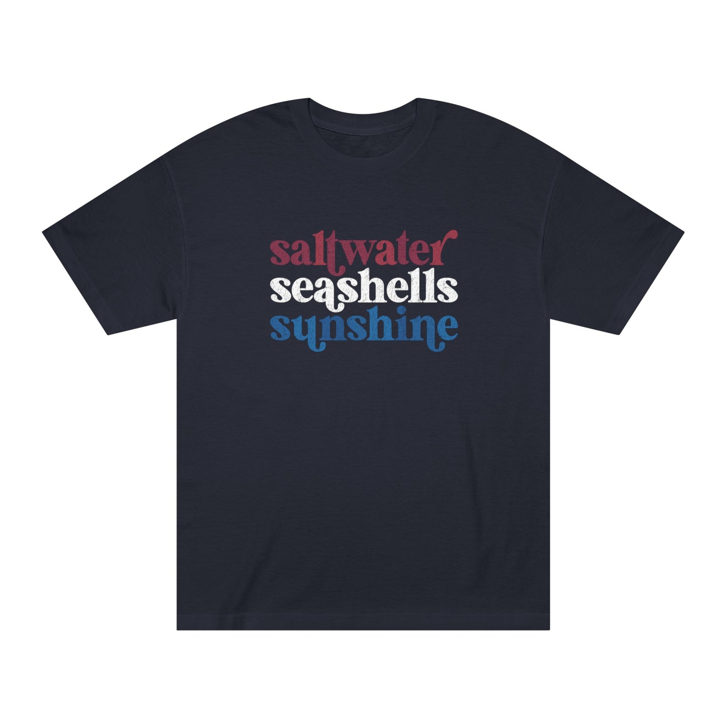 Saltwater, Seashells, Sunshine RWB T-Shirt