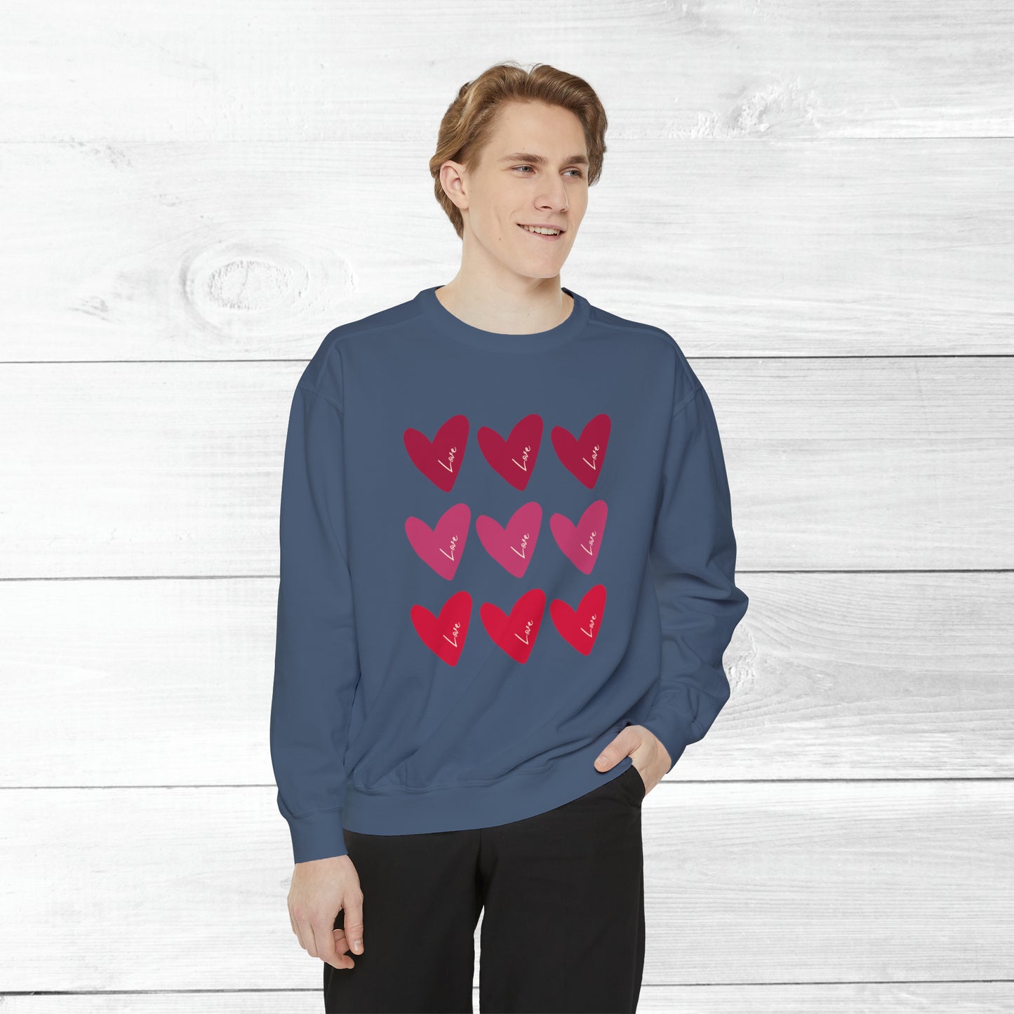 love love love comfort colors sweater