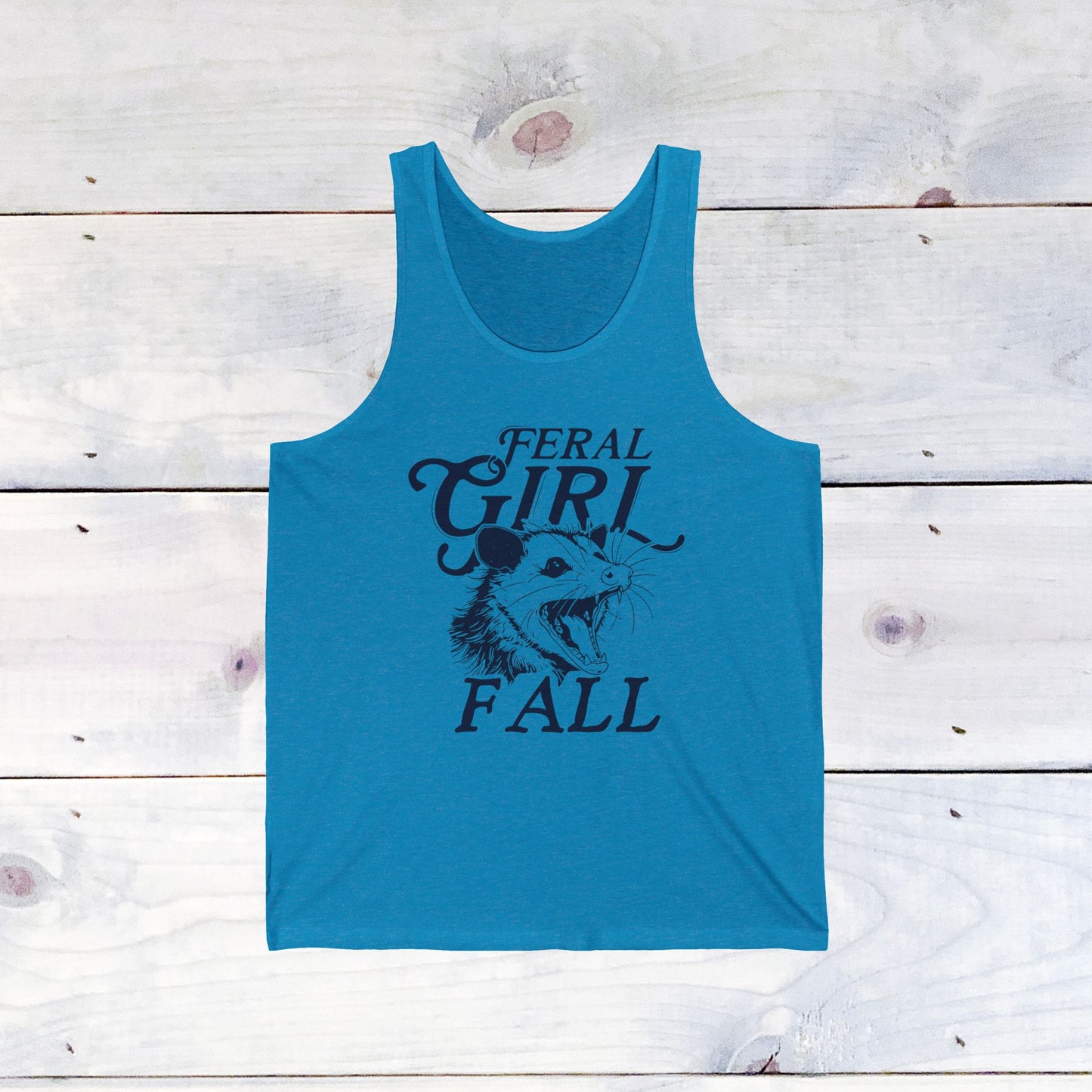 Feral Girl Fall Jersey Tank