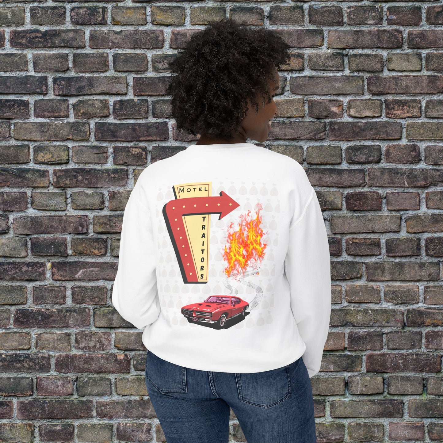 Motel Traitors, Getaway Car - Comfort Colors Sweater