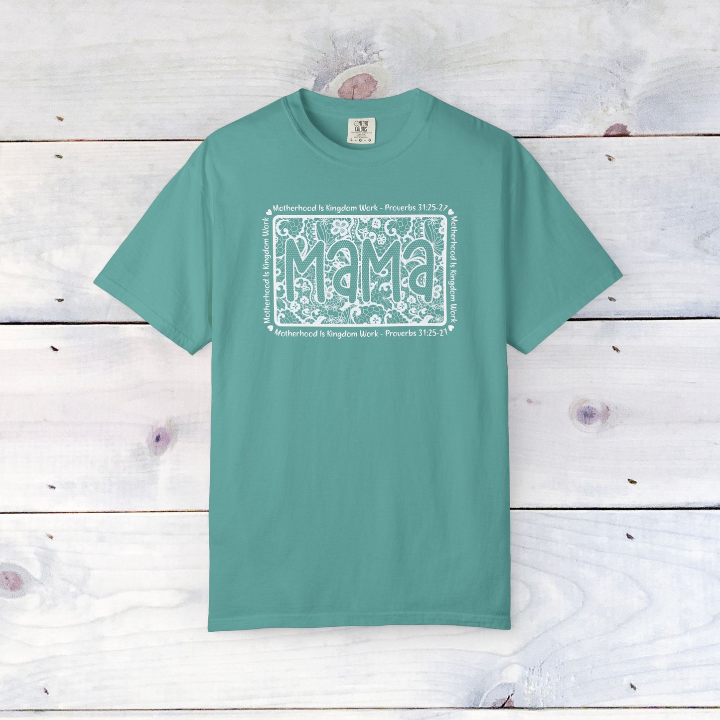 Mama Lace Comfort Colors Unisex Shirt