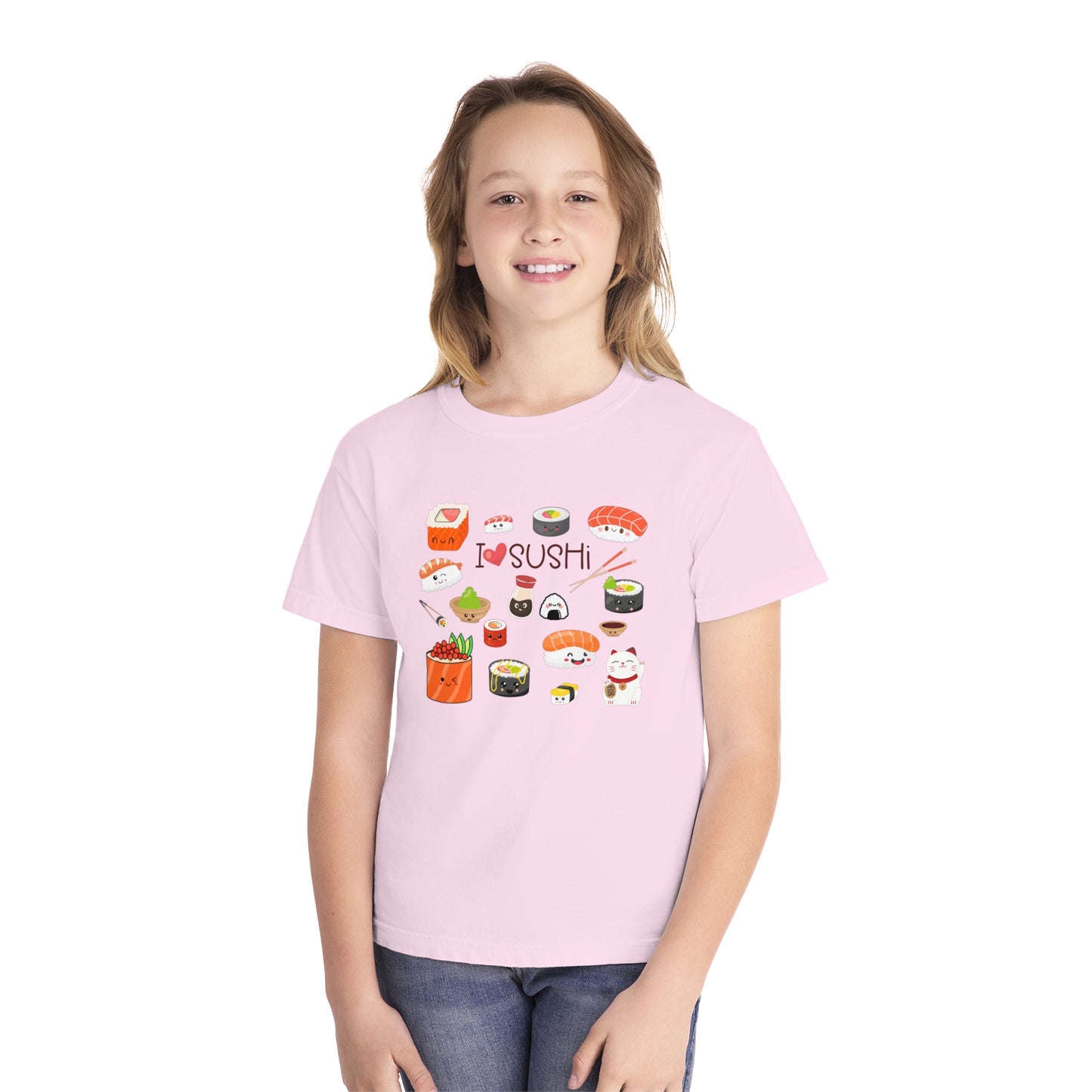 I love sushi - youth comfort colors