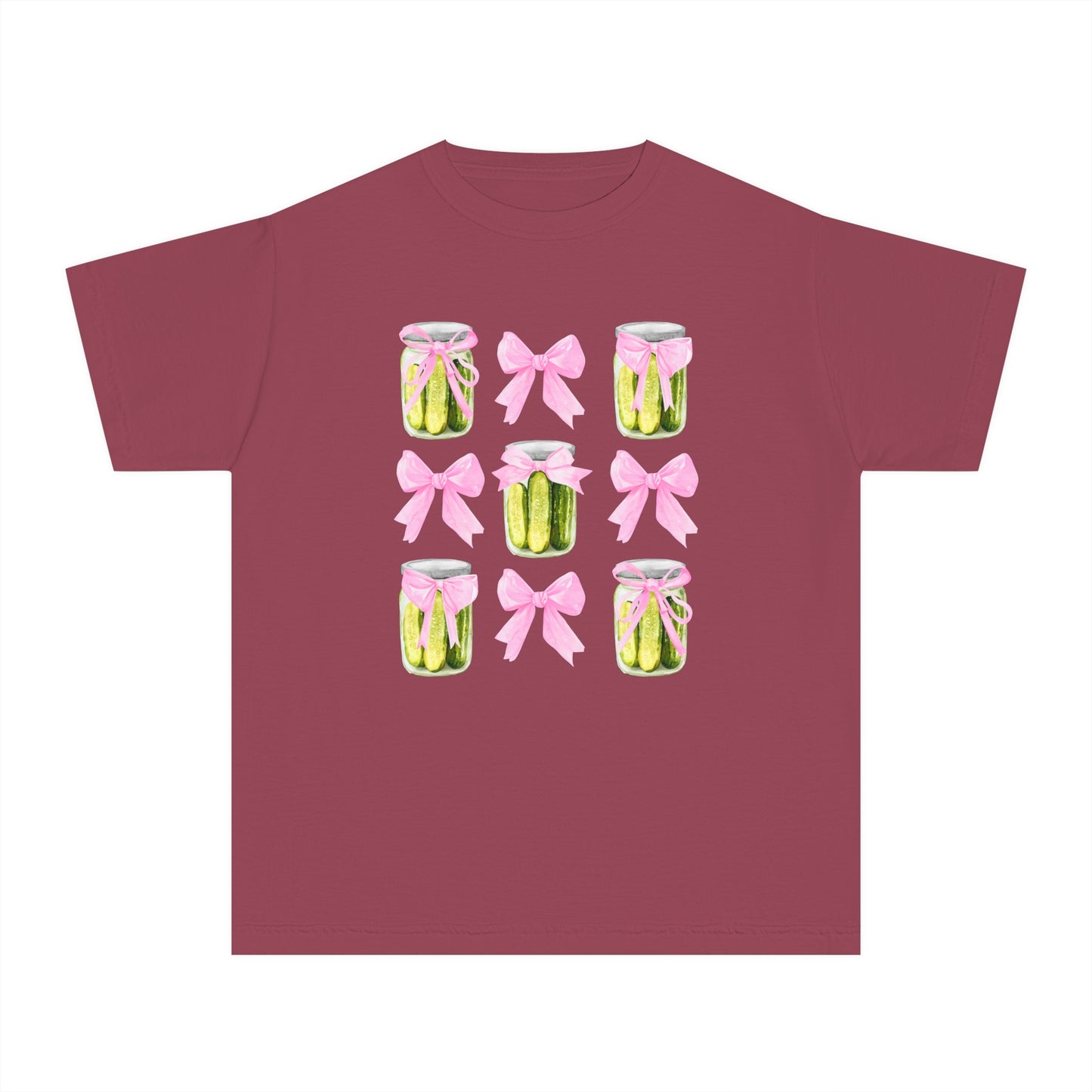 Pickles & Bows Youth Comfort Colors Tee
