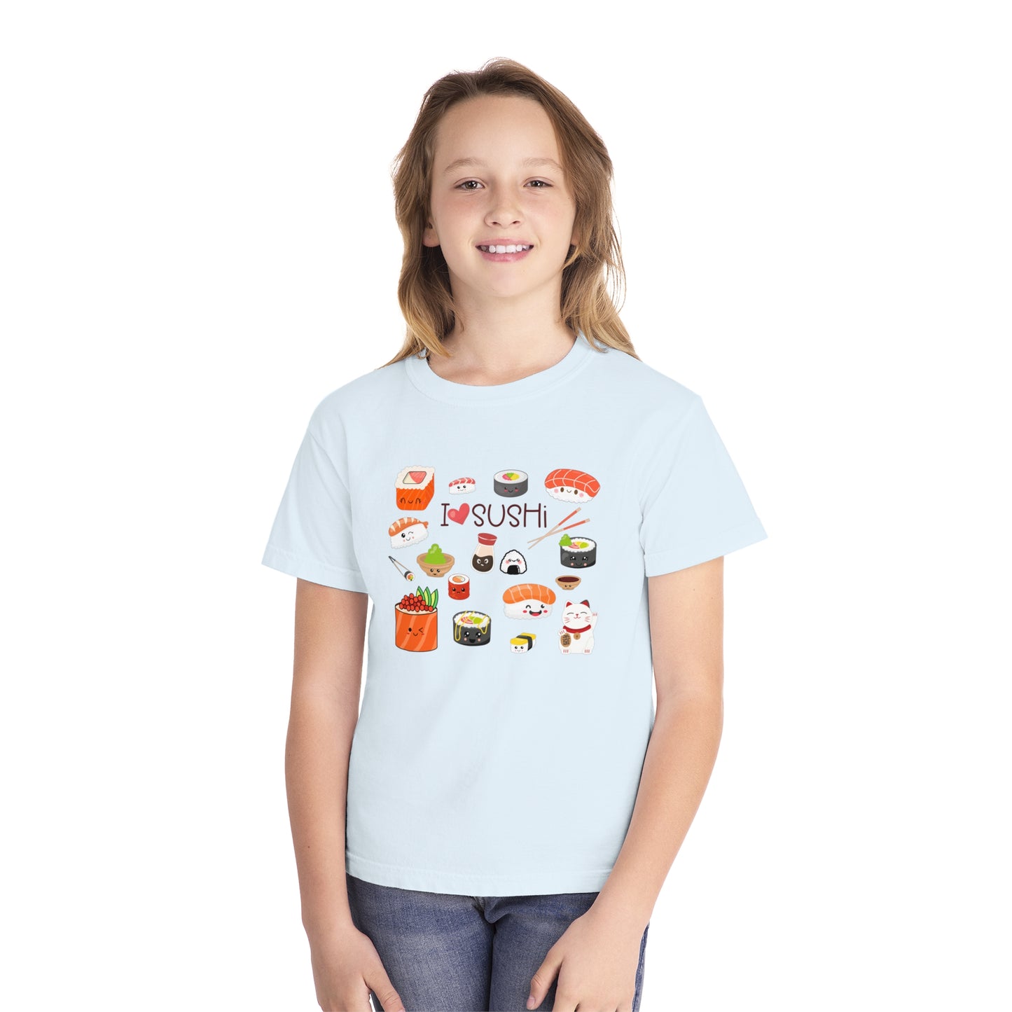I love sushi - youth comfort colors