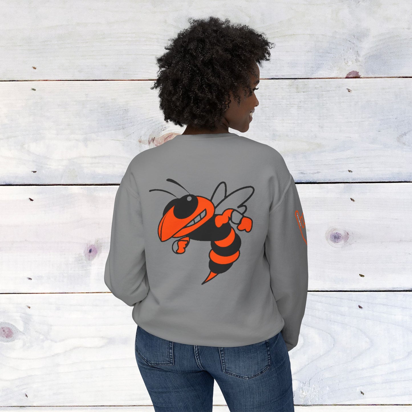 Rockwall Fun - JFND Sleeve Comfort Colors Sweater