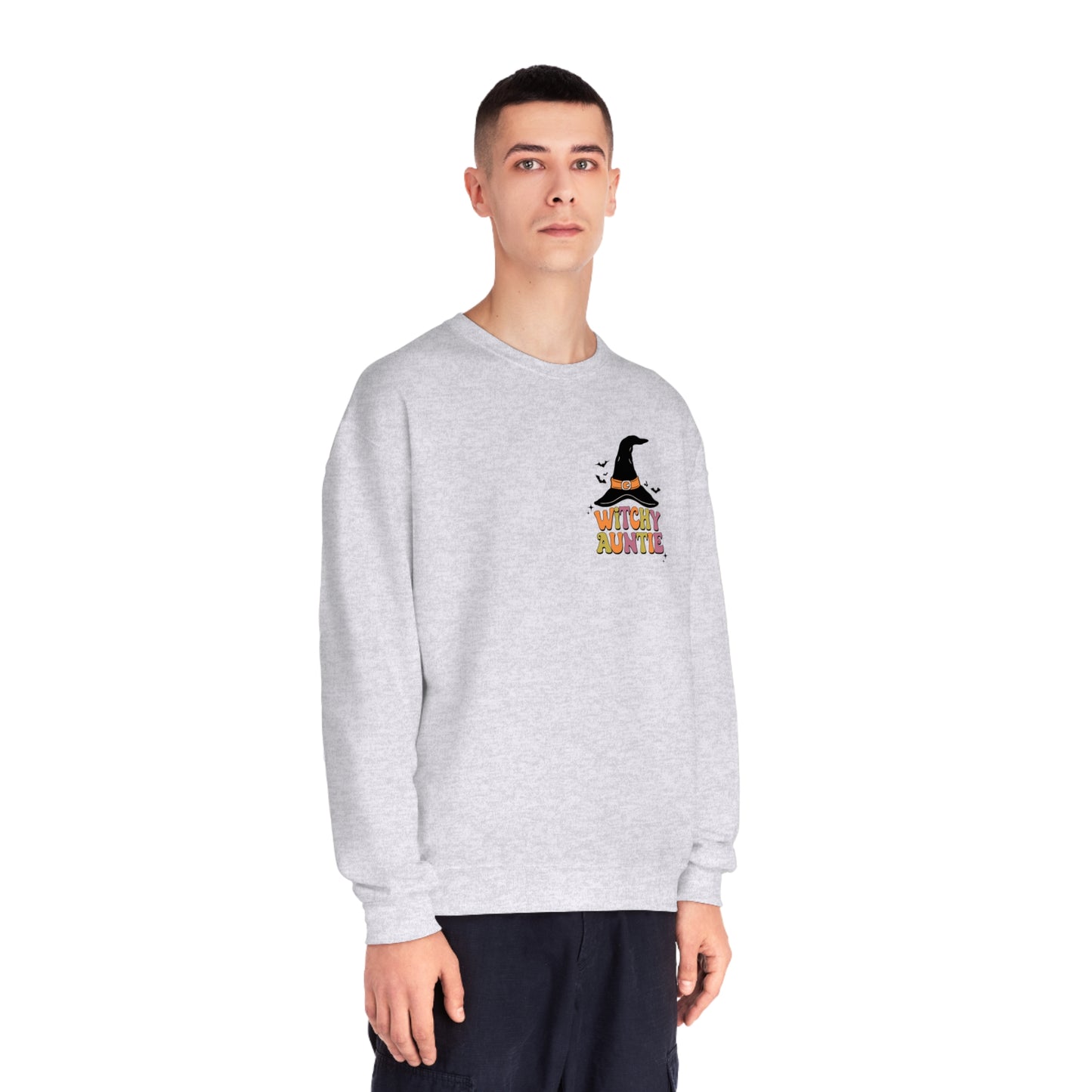 Witchy Auntie -- Unisex NuBlend® Crewneck Sweatshirt