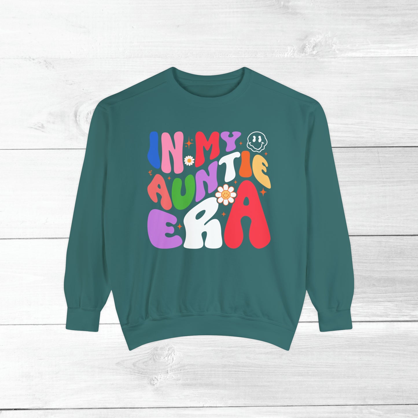 In my Auntie Era Comfort Colors Sweater