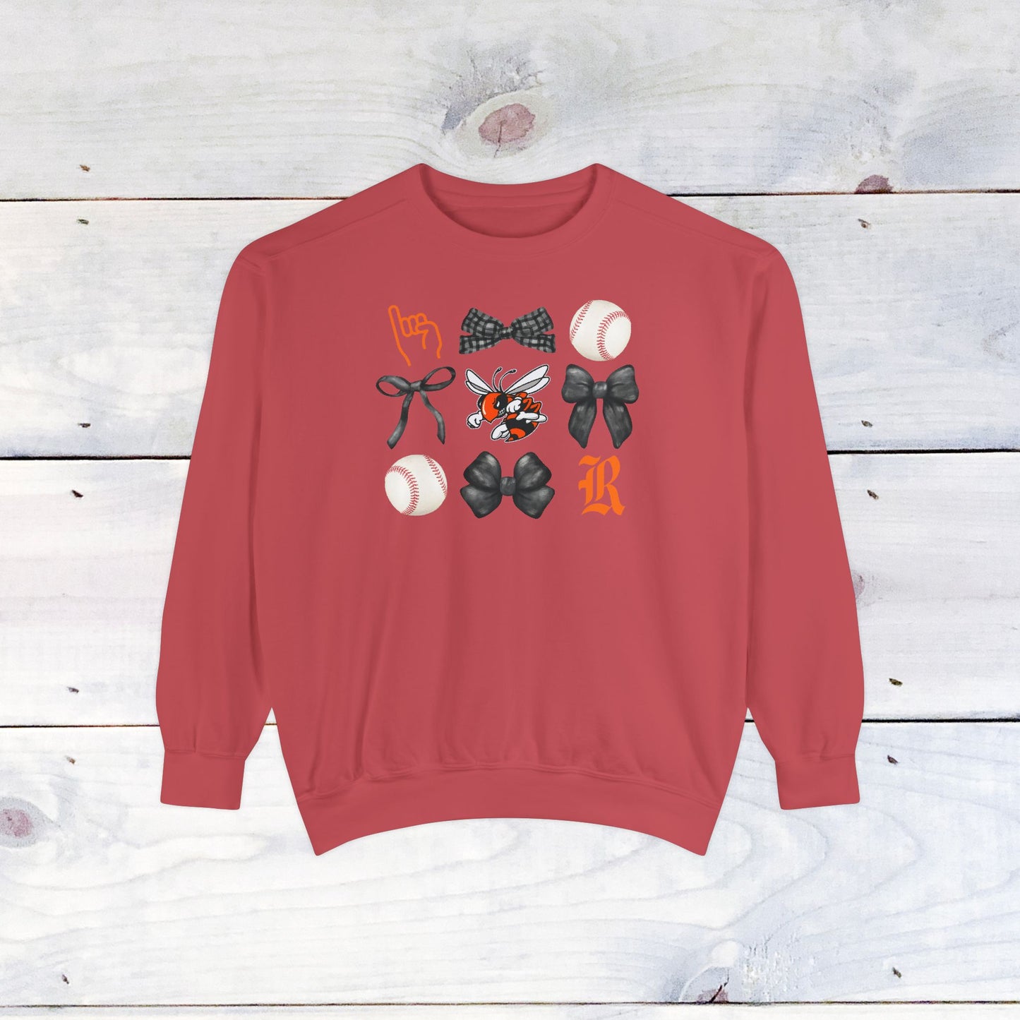 The GRID Rockwall Baseball Comfort Colors Sweater
