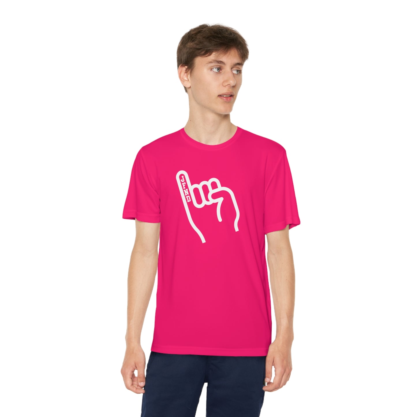 Youth Stinger Up - JFND pinky Jersey T