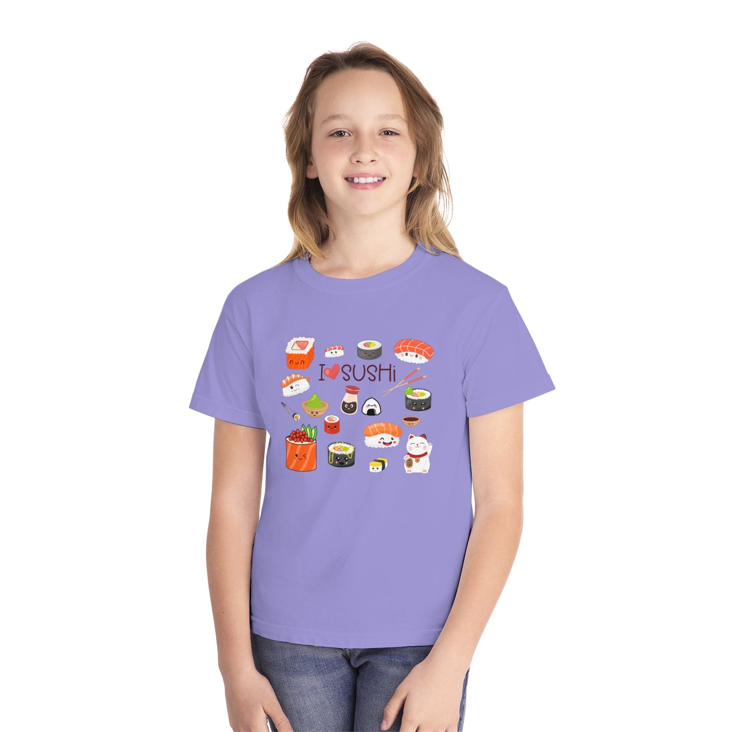 I love sushi - youth comfort colors