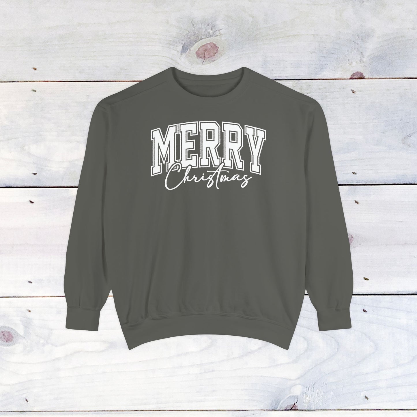 Merry Christmas Comfort Colors Sweater