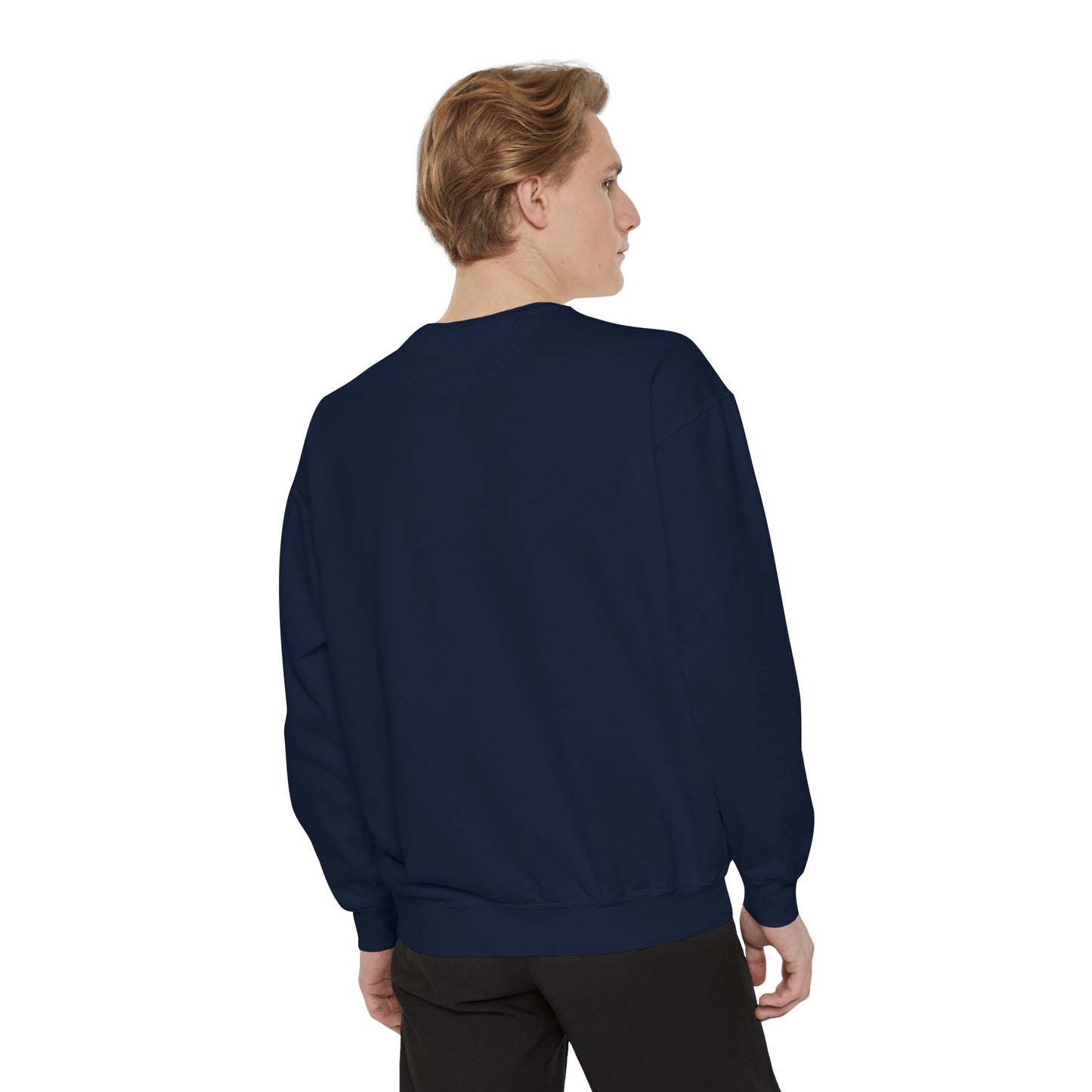 Sparkle Santa Comfort Colors Sweater