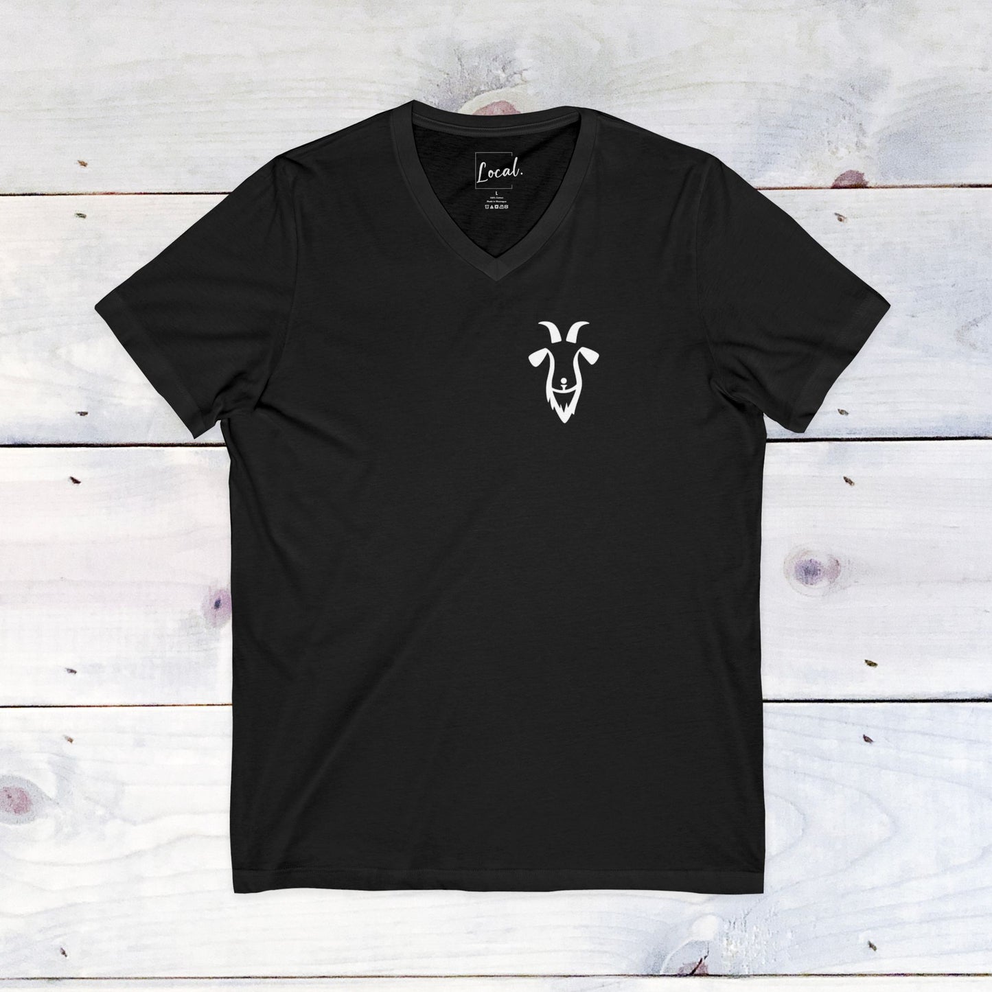 Goats Baseball Unisex V-Neck Tee