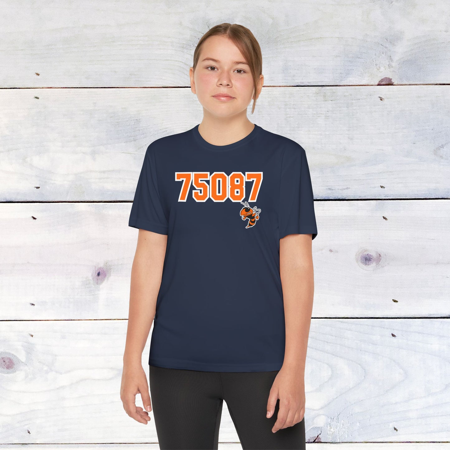 75087 yellowjacket Sport-Tek Youth Competitor Tee