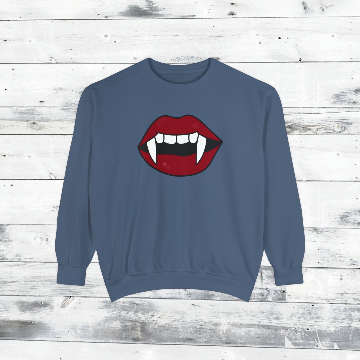 Vampire Fang Comfort Colors Sweater