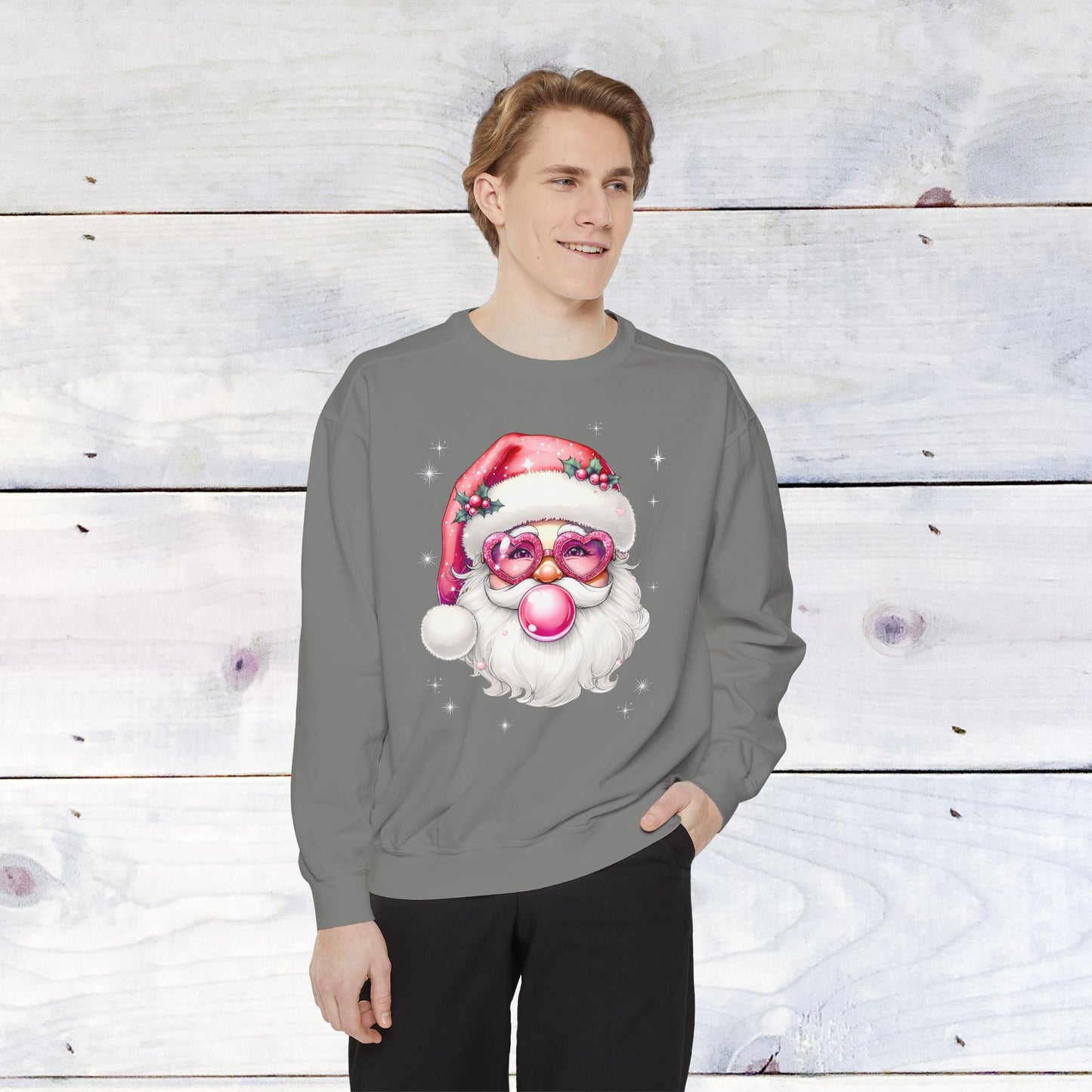 Girly Pop Santa Comfort Colors
