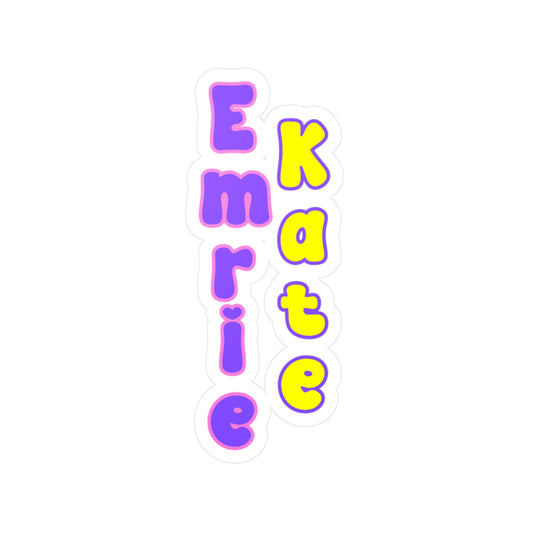 Emrie Kate Vinyl Sticker