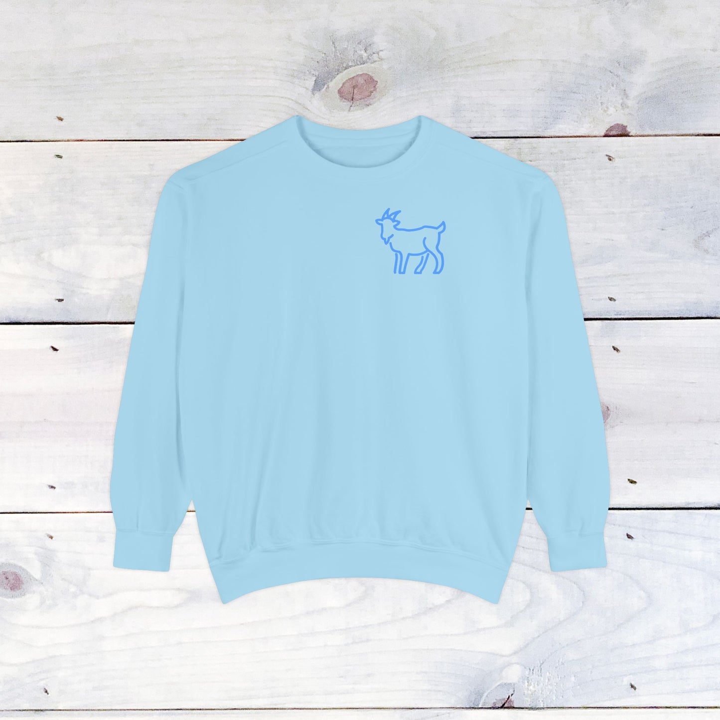 Custom Goats Comfort Color Sweatshirt