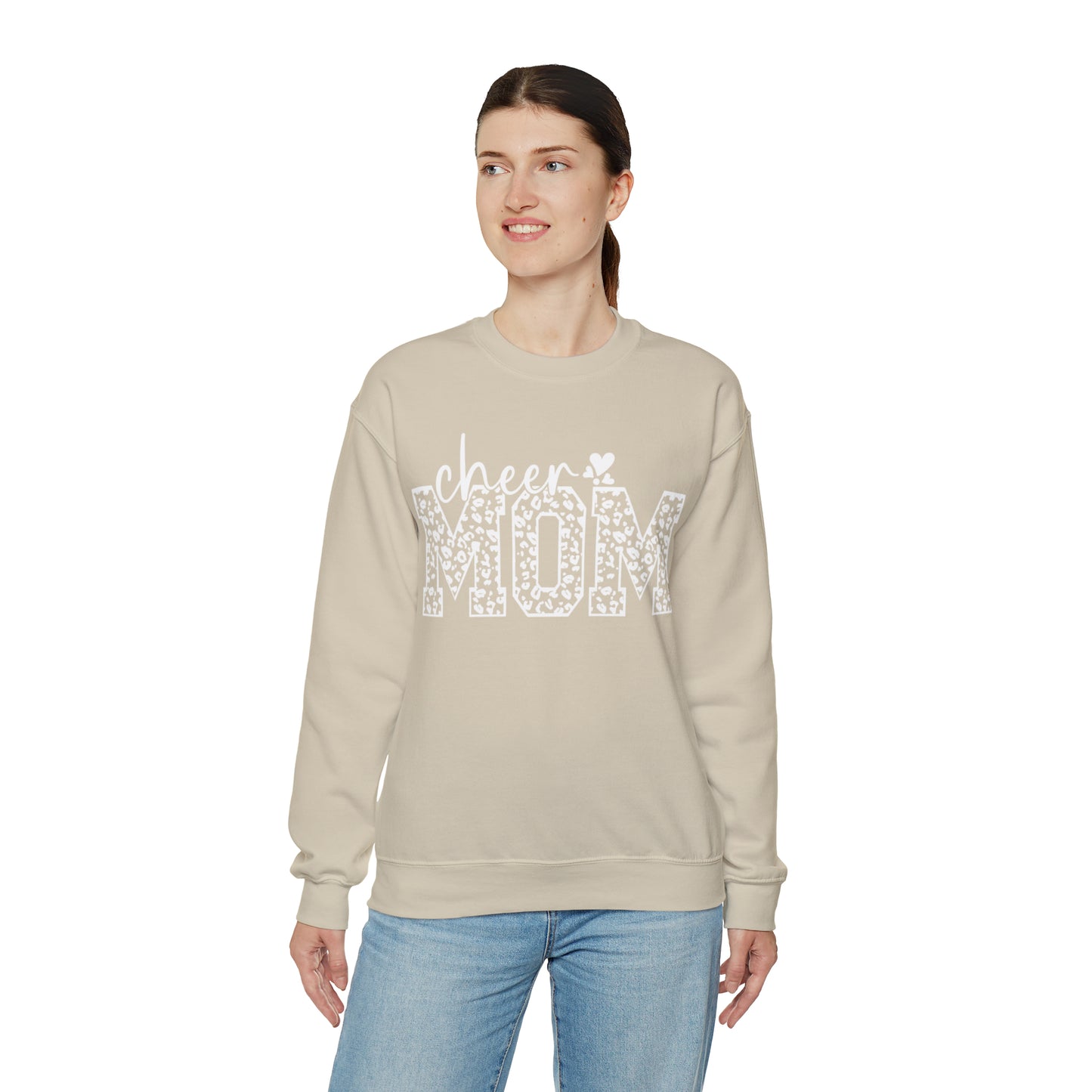 Cheetah Cheer Mom Sweater
