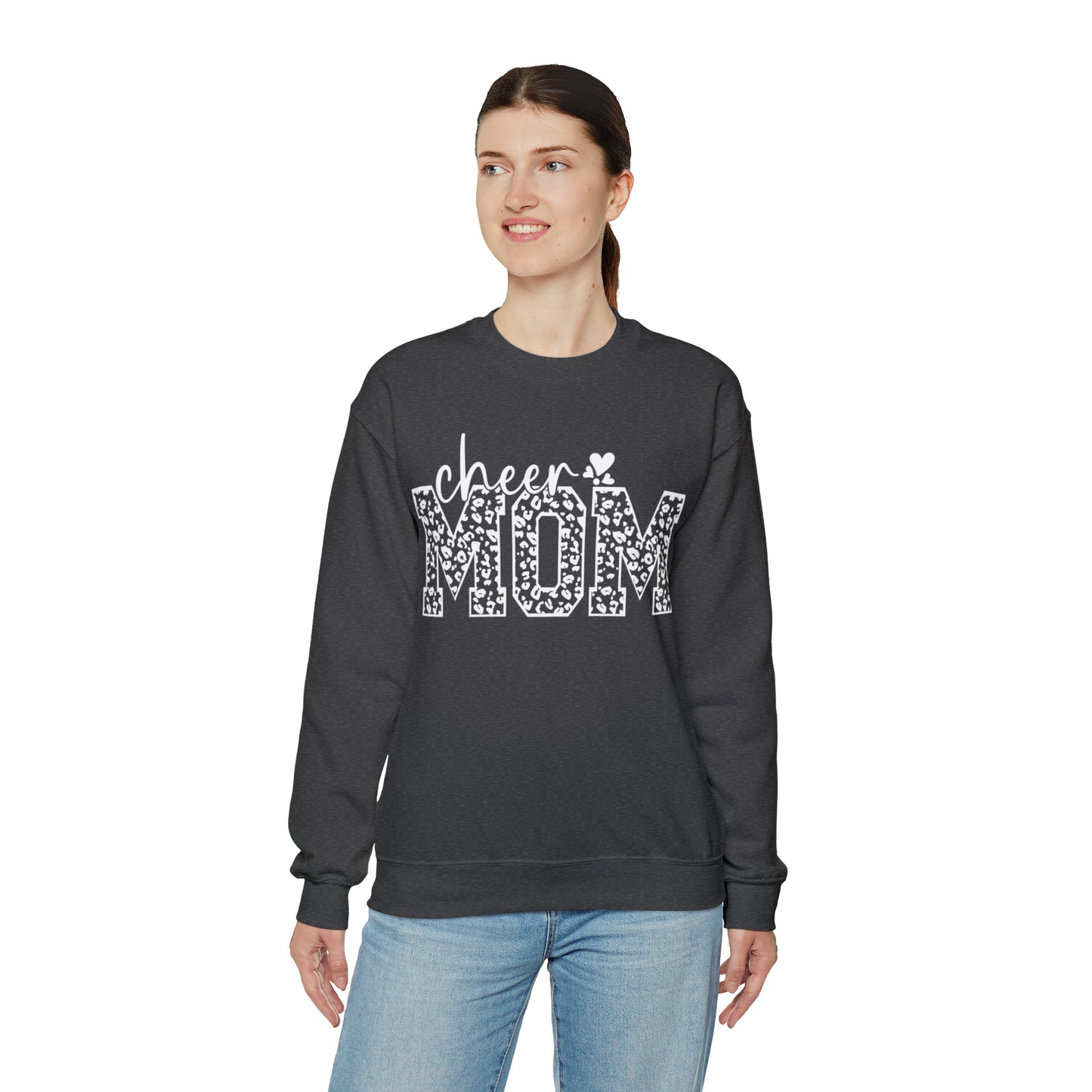Cheetah Cheer Mom Sweater