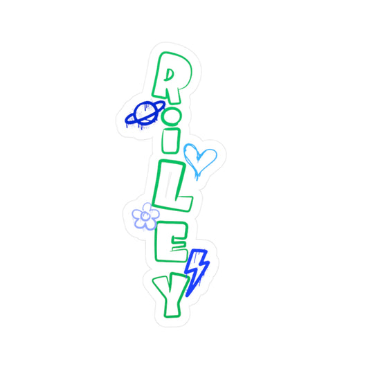 Riley Vinyl Sticker 3