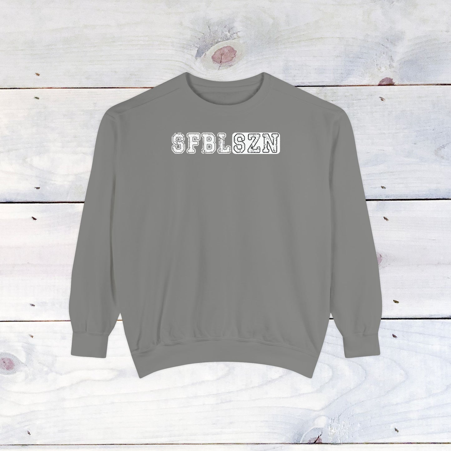 Softball Season Custom Comfort Colors Sweater