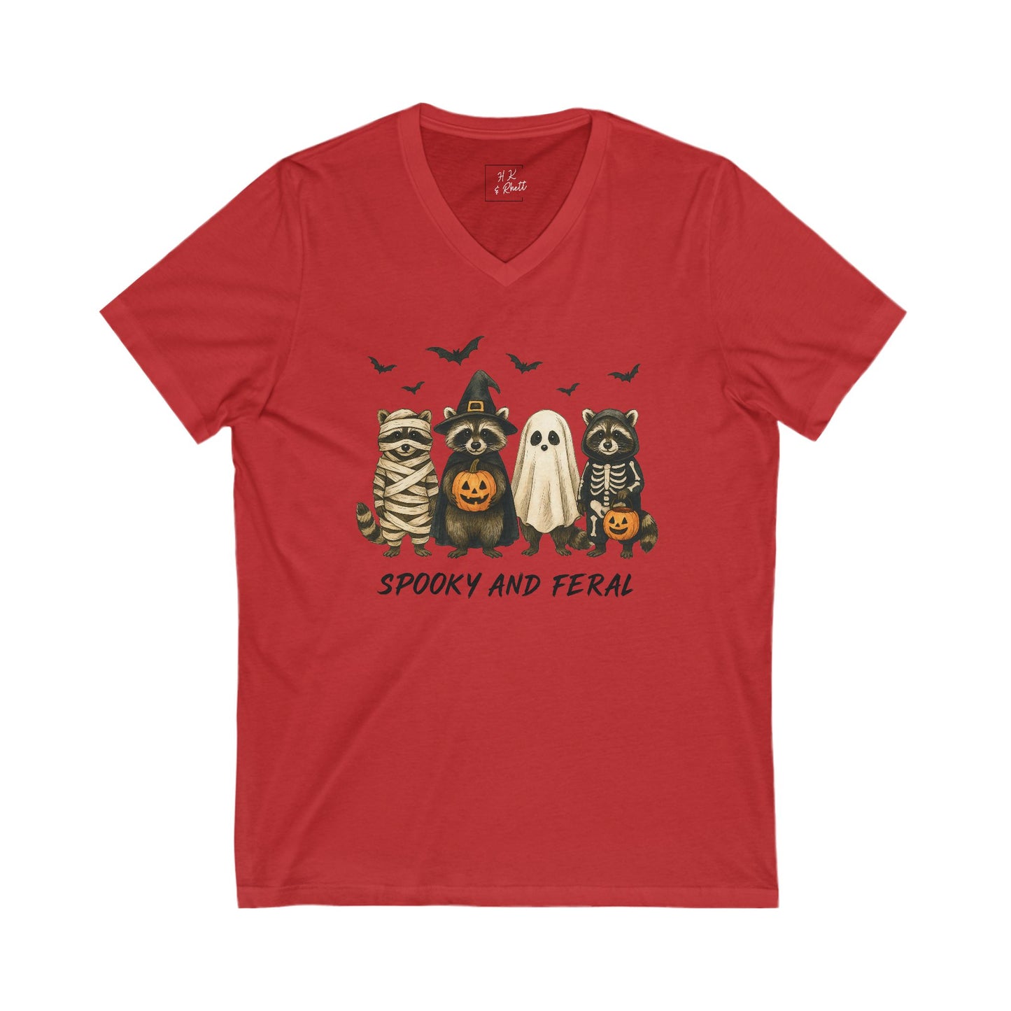 Spooky & Feral Unisex V Neck