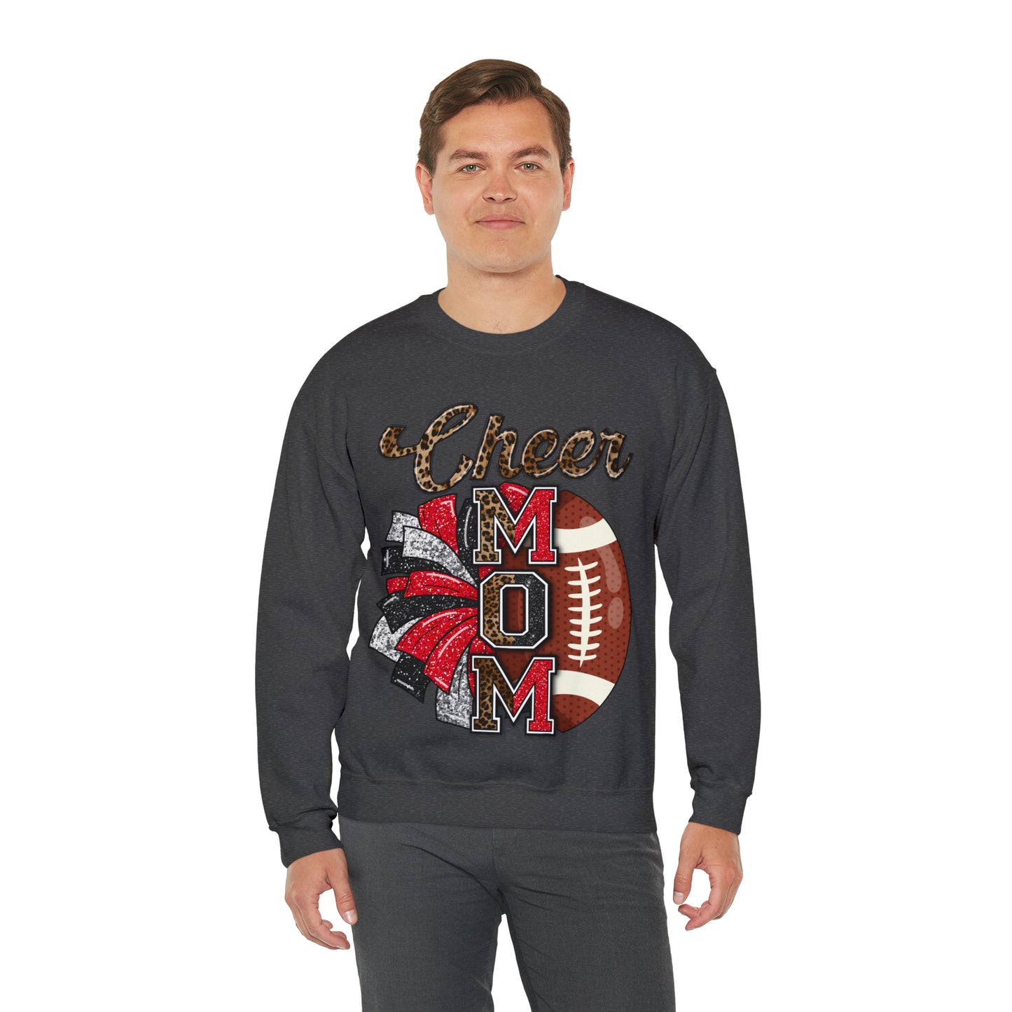 Cheer Mom Glitz Front Sweater