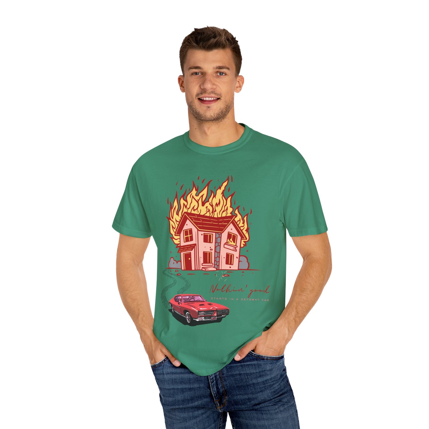 House on Fire, Getaway Car - Comfort Colors T