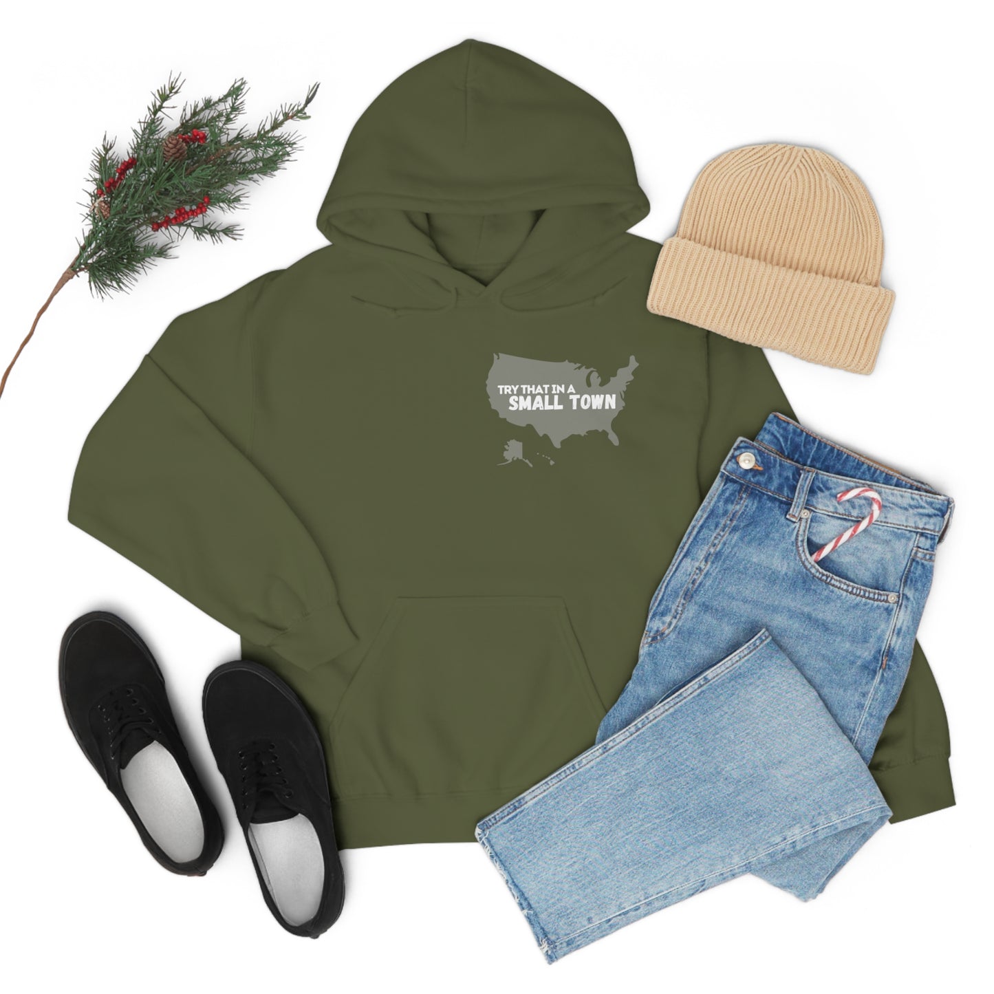 USA/Try That in a Small Town - Aldean - Unisex Hoodie