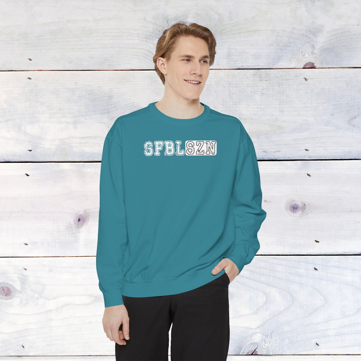 Softball Season Custom Comfort Colors Sweater