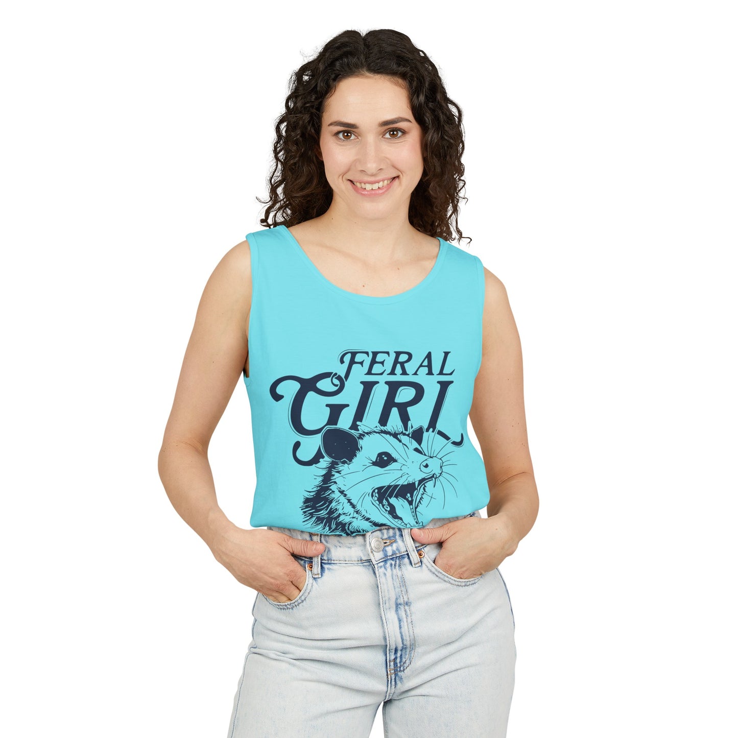 Feral Girl Summer Tank - Comfort Colors
