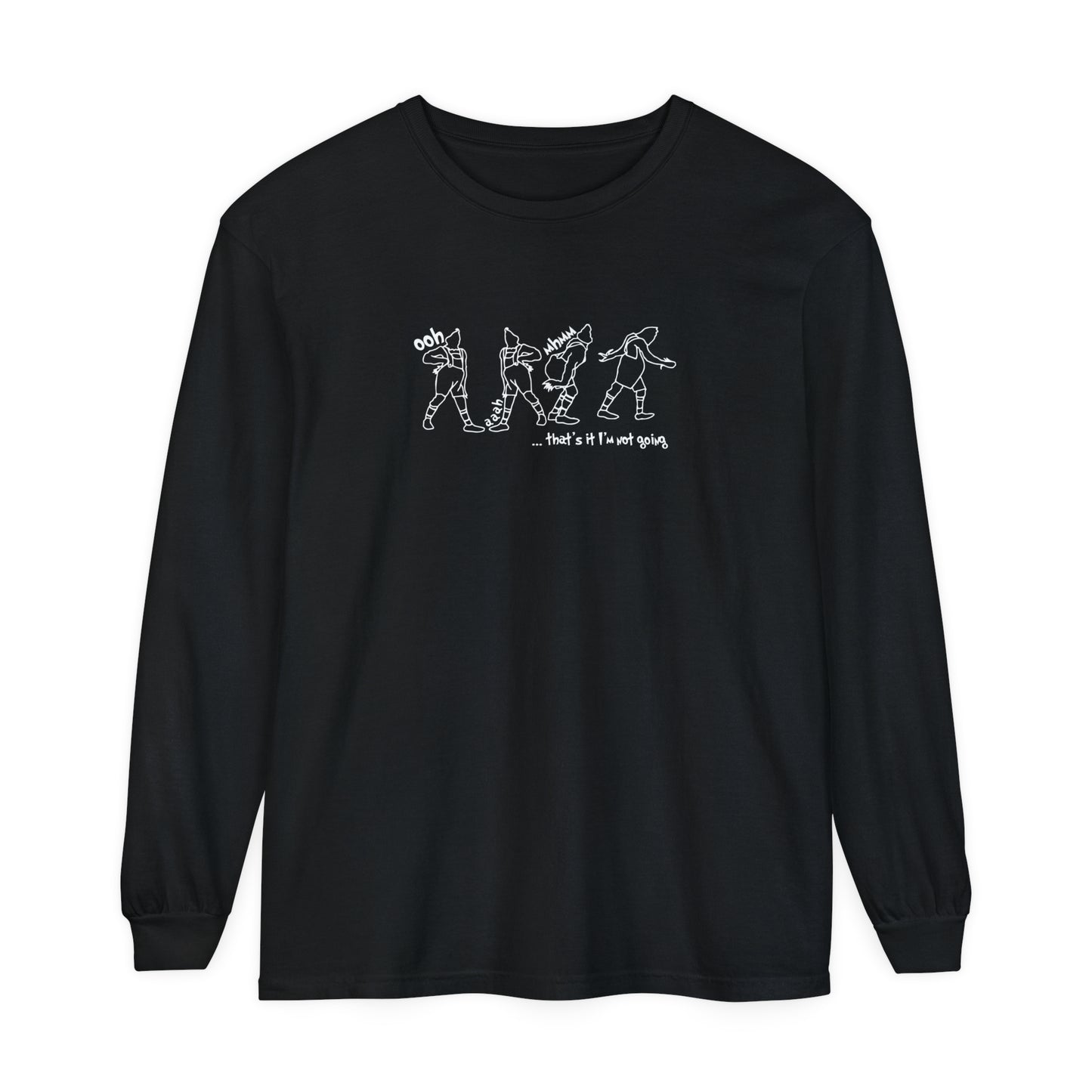 Grinch Comfort Colors Long Sleeve Shirt