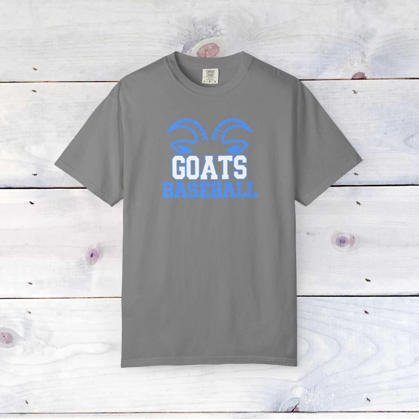Goats Baseball T-Shirt — Comfort Colors Unisex