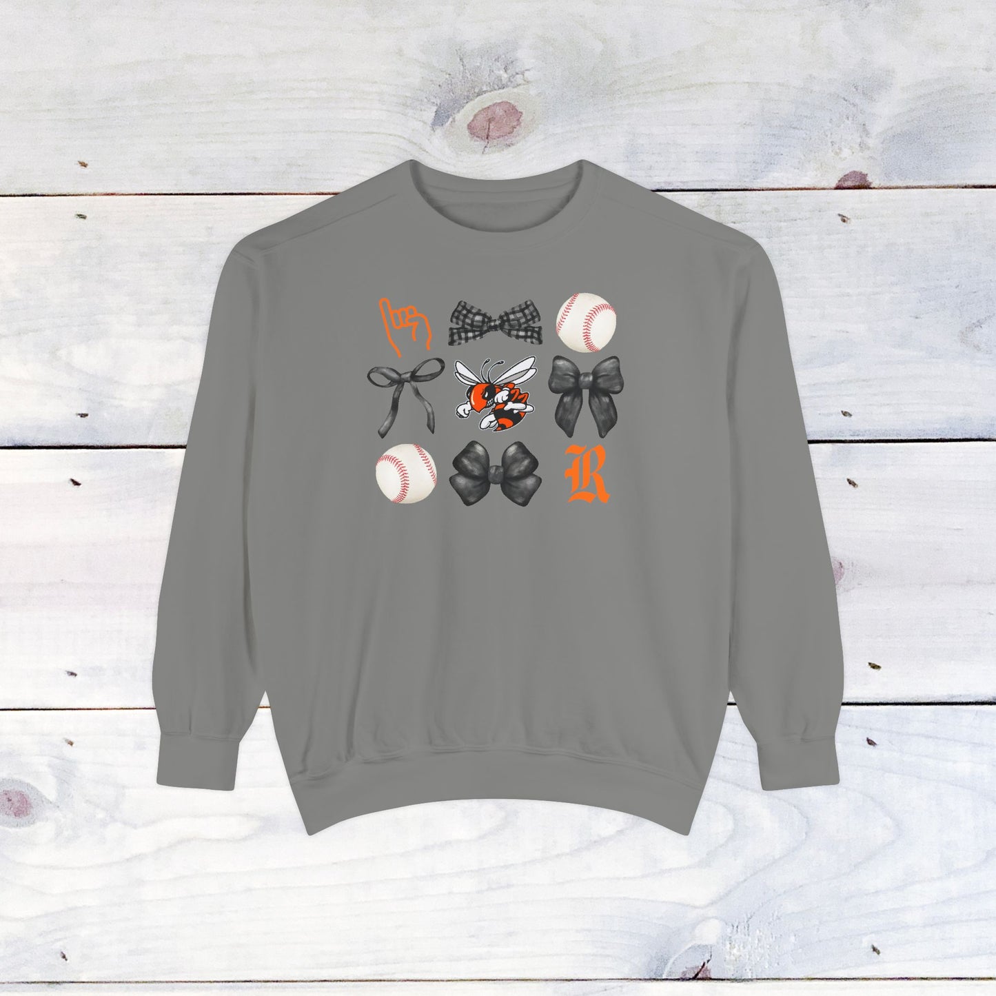 The GRID Rockwall Baseball Comfort Colors Sweater