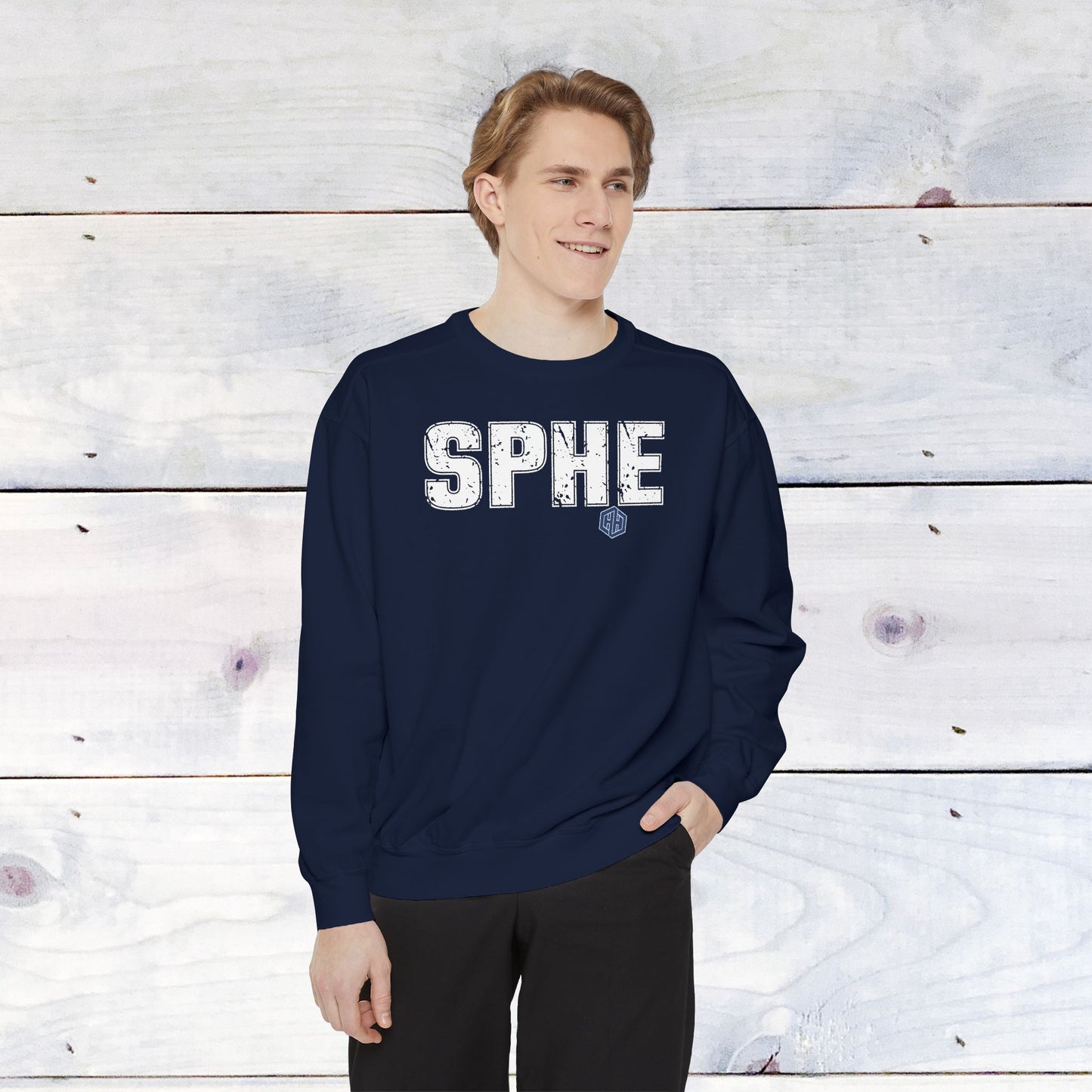 SPHE Deep in the Heart Back Comfort Colors Sweater