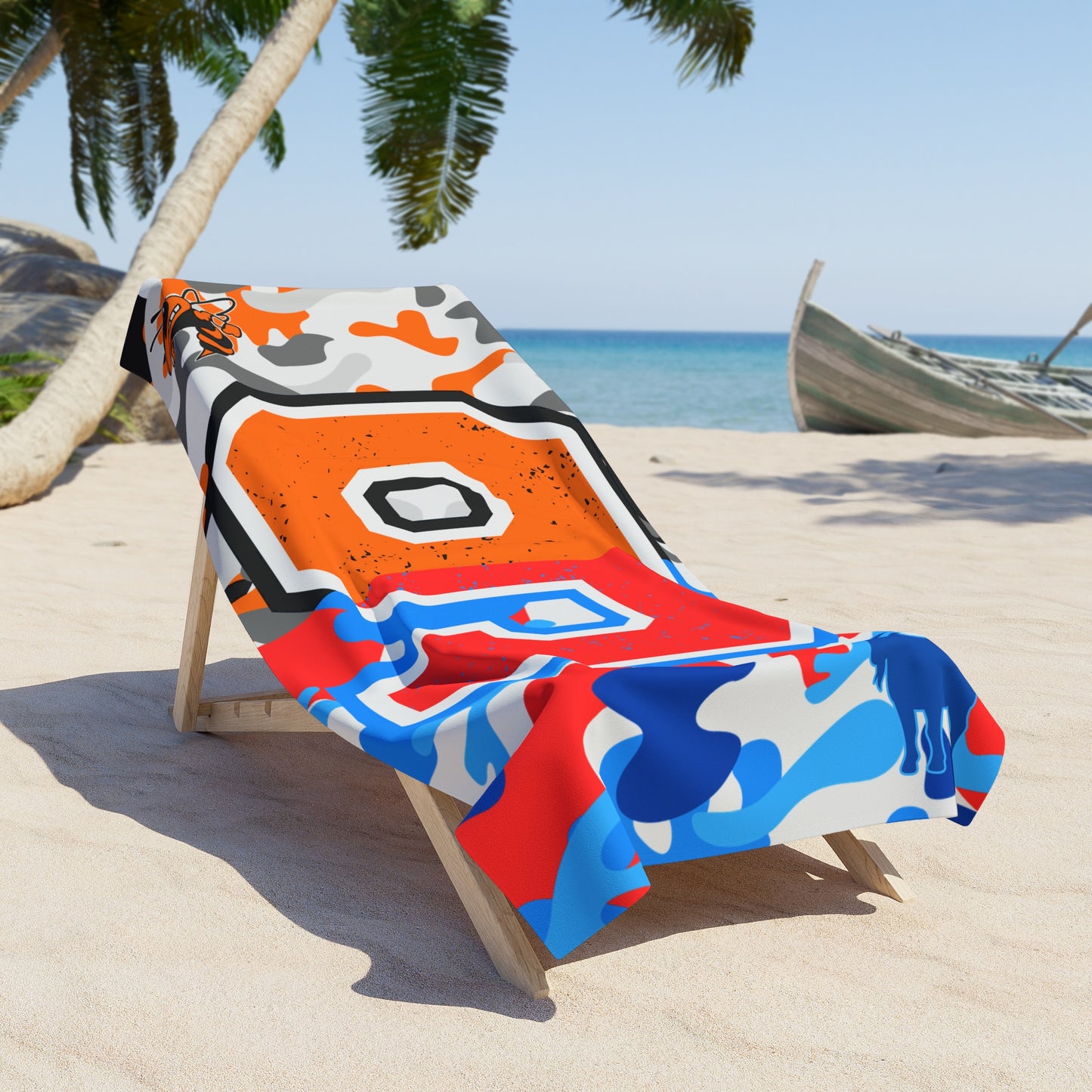 Custom Beach Towel - Lawson2